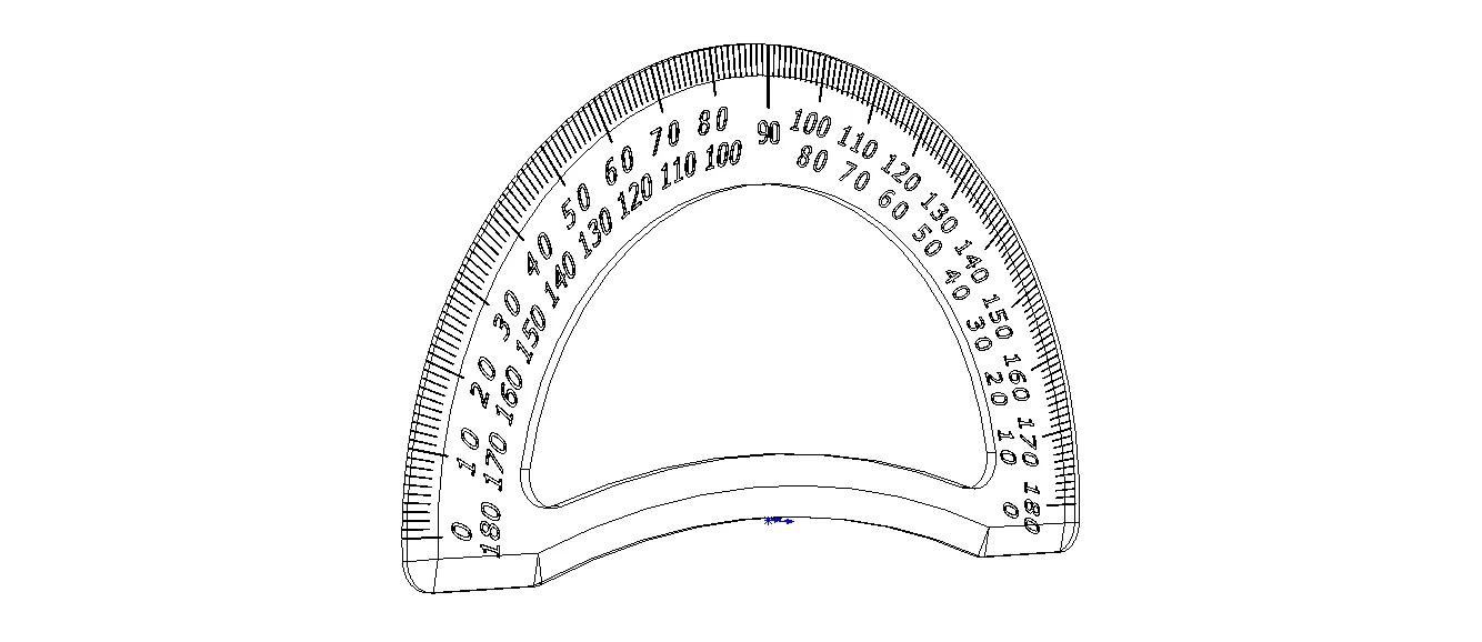 180 Degree Protractor 15cm