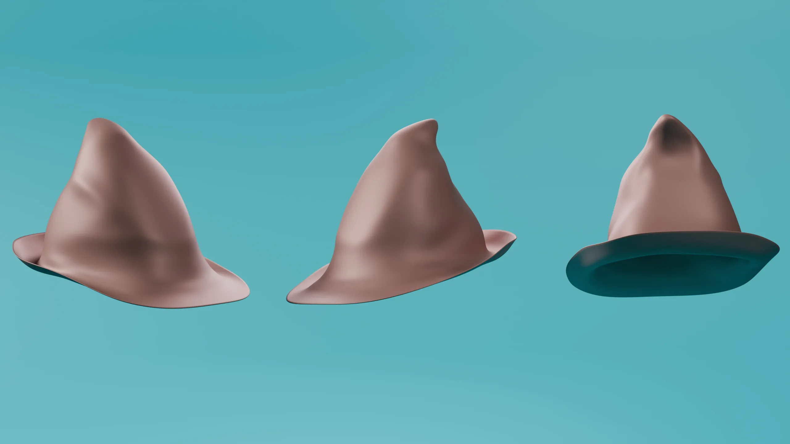 15 Fantasy/Wizard/Mage Hats - Basemesh Models + Bonus