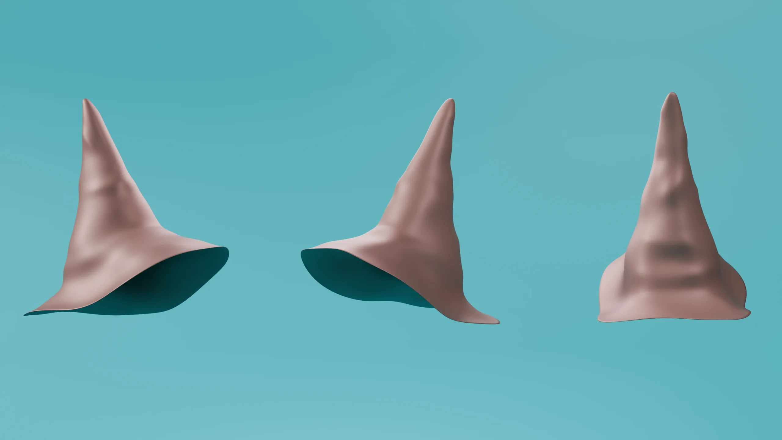 15 Fantasy/Wizard/Mage Hats - Basemesh Models + Bonus