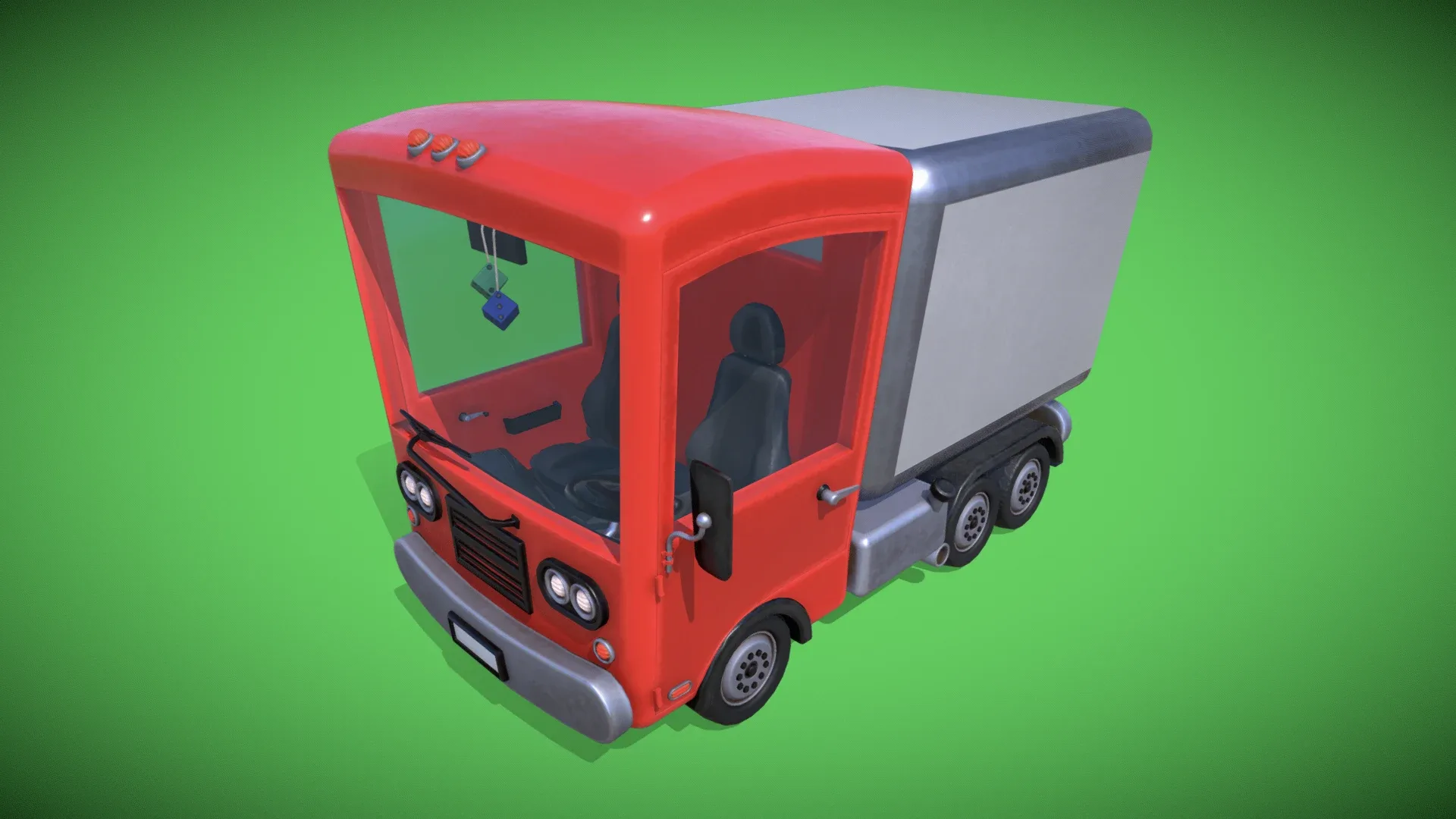 Stylized Box Truck