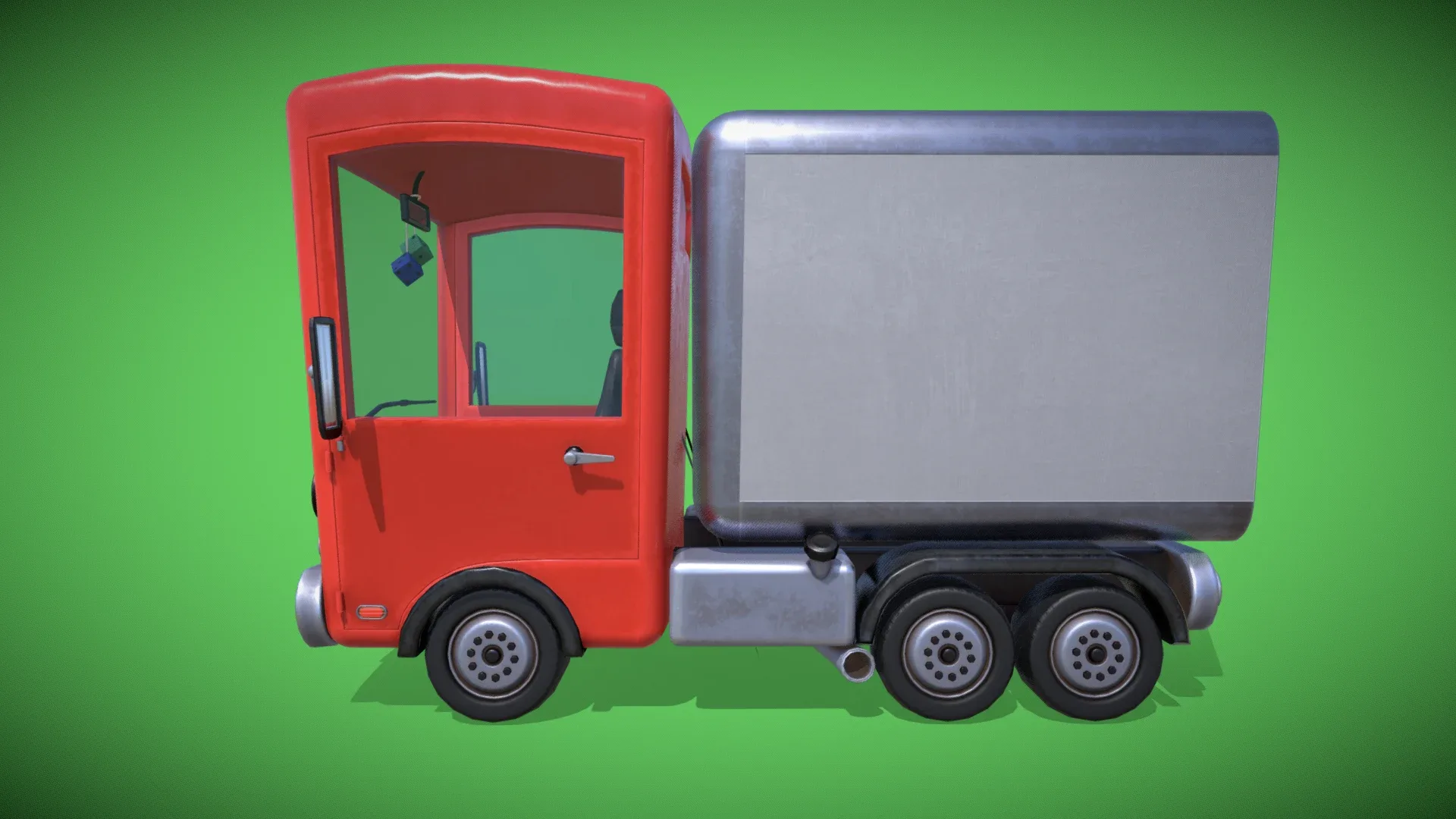 Stylized Box Truck