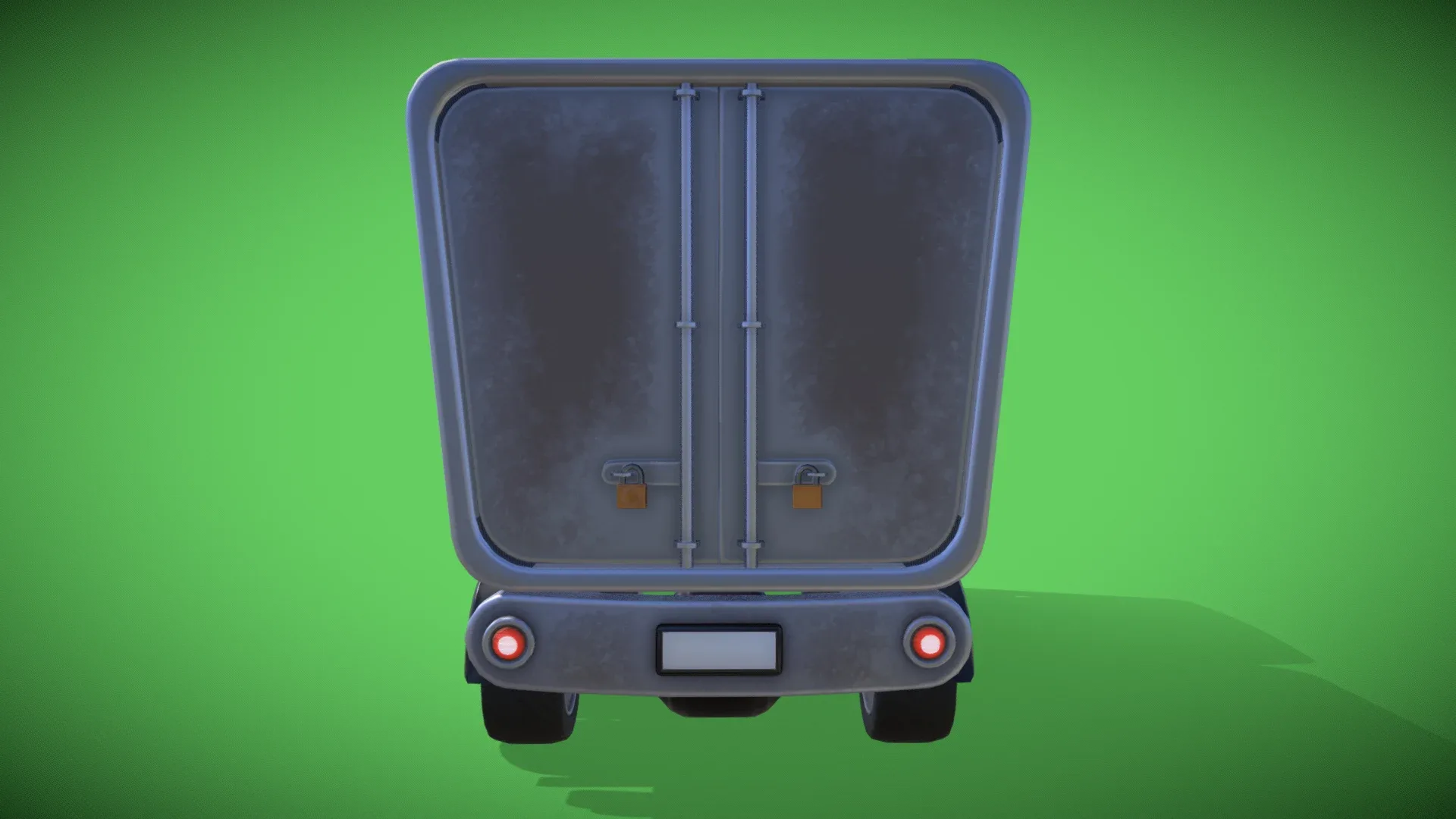 Stylized Box Truck