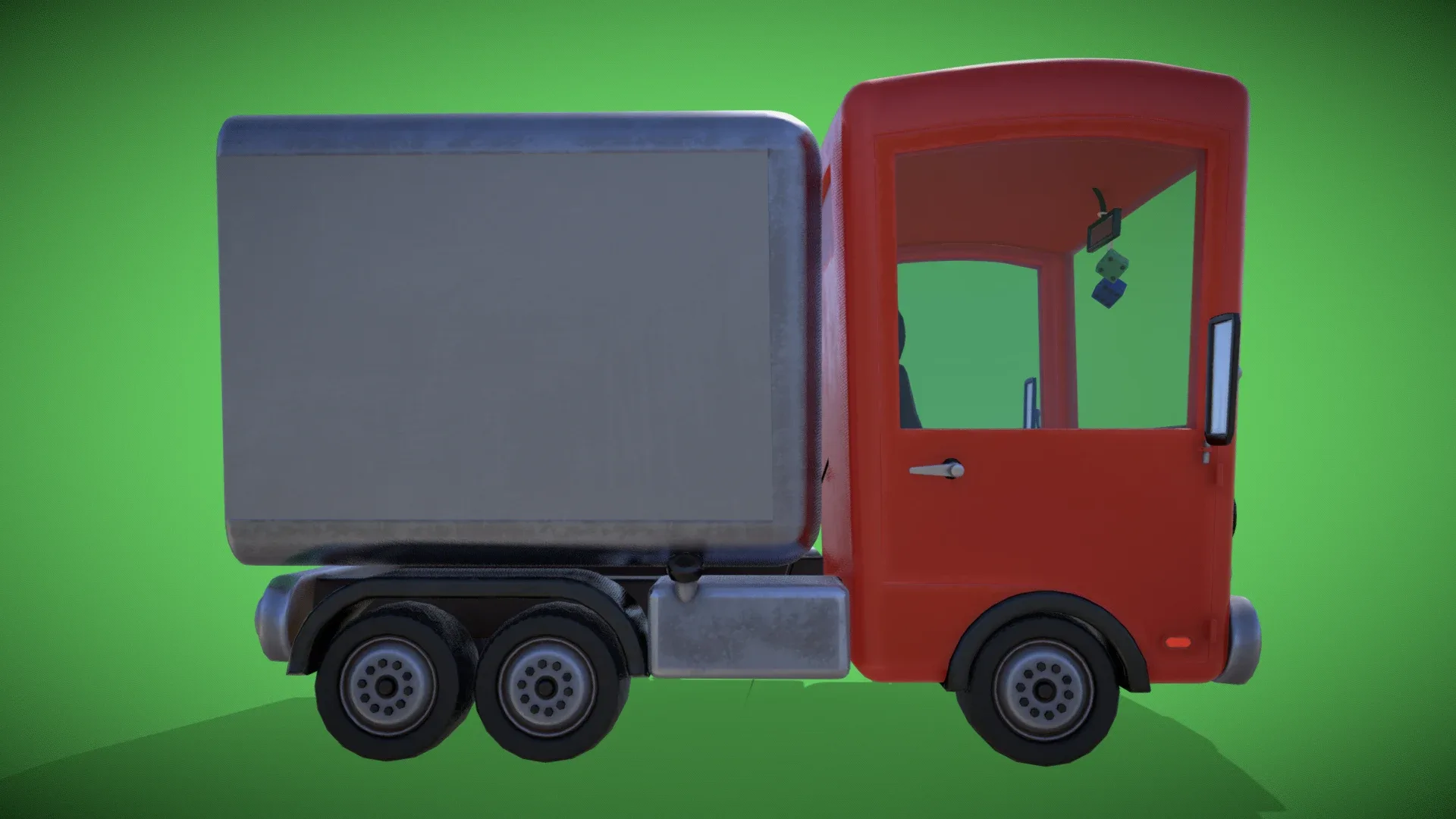 Stylized Box Truck