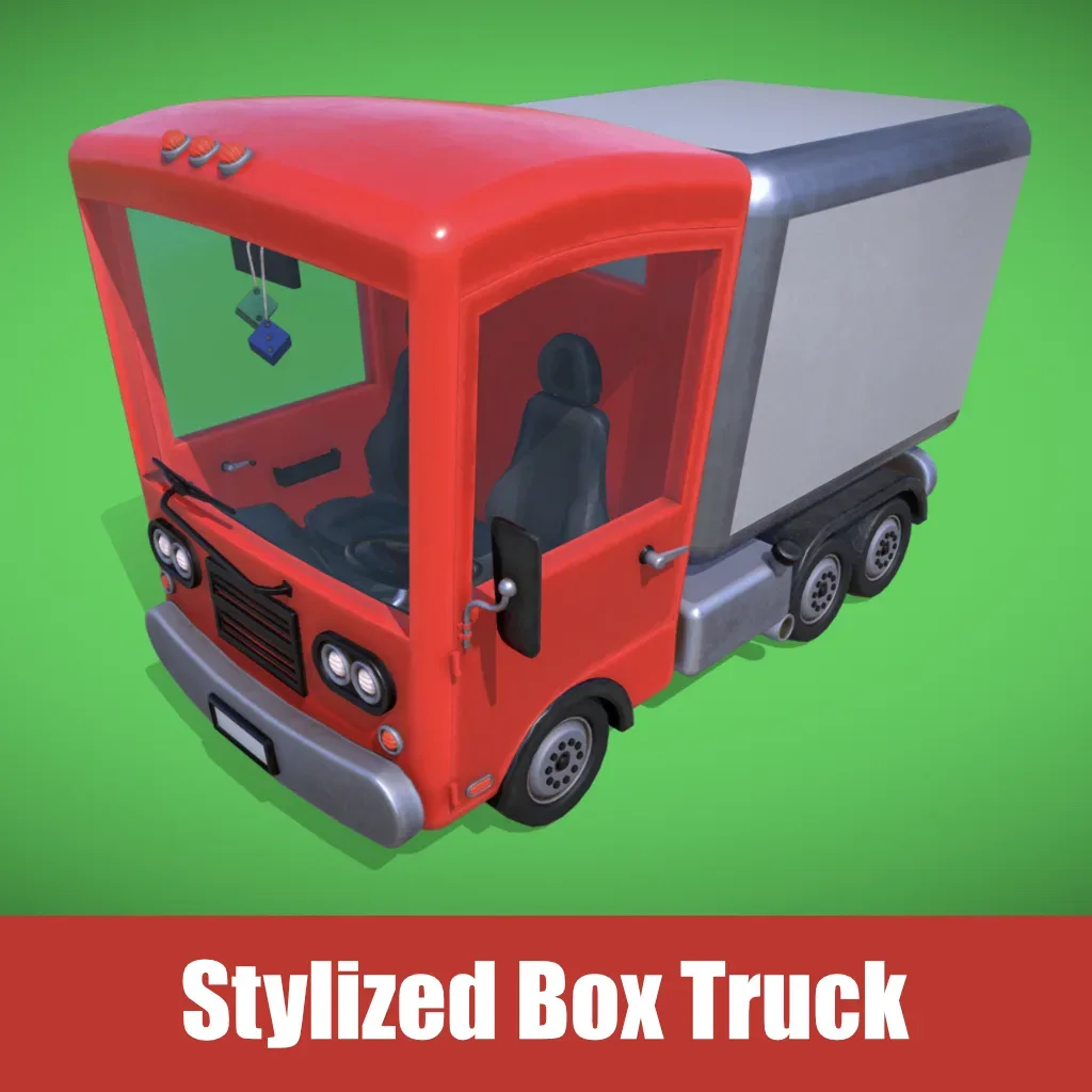 Stylized Box Truck