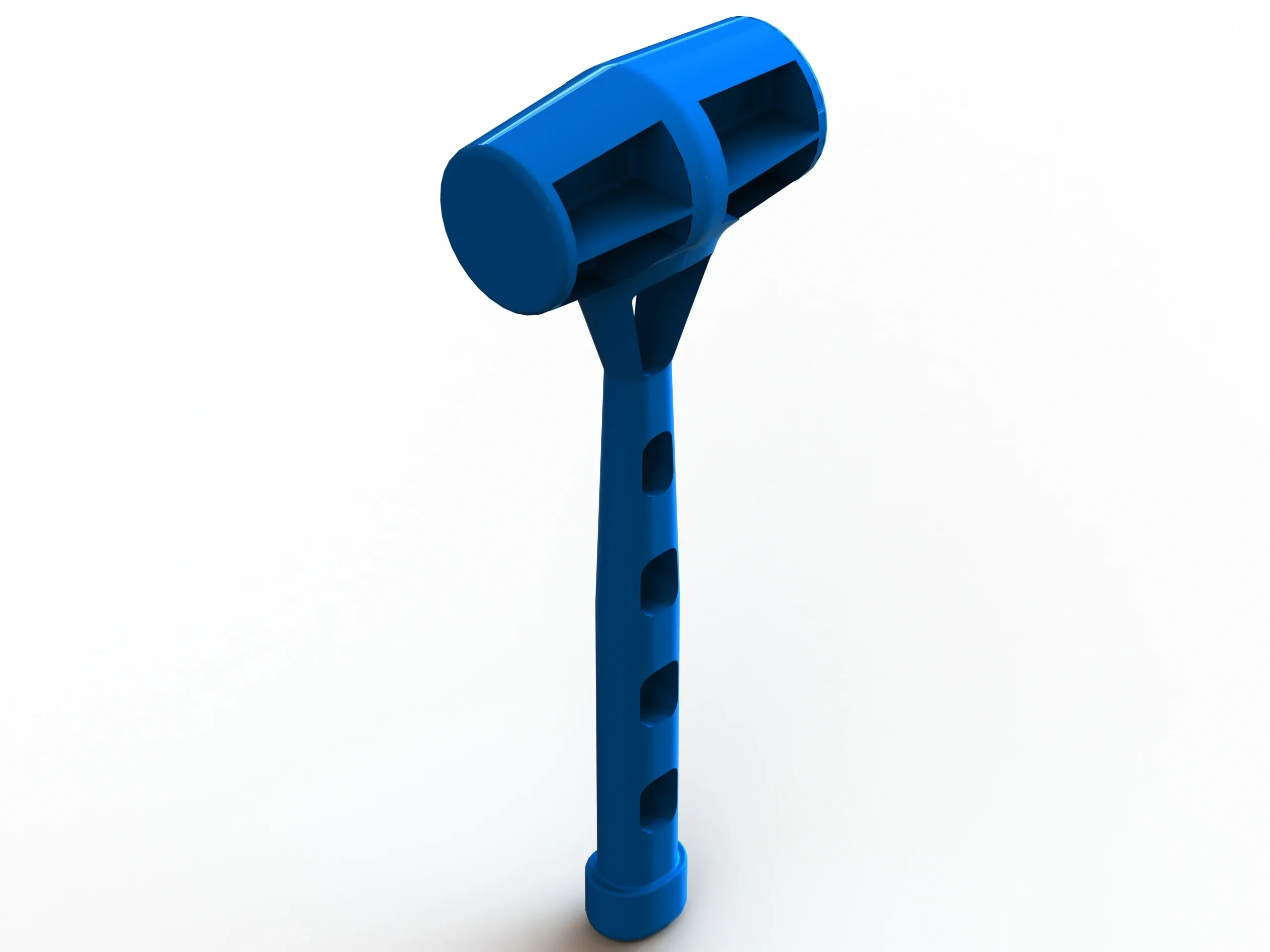 Blue Plastic Peg Hammer