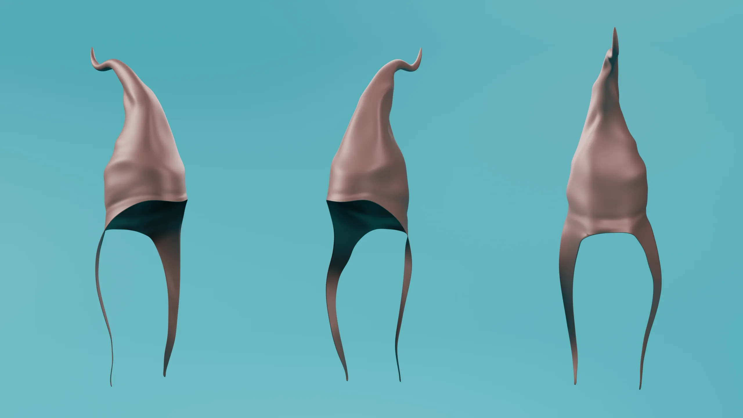 15 Fantasy/Wizard/Mage Hats - Basemesh Models + Bonus