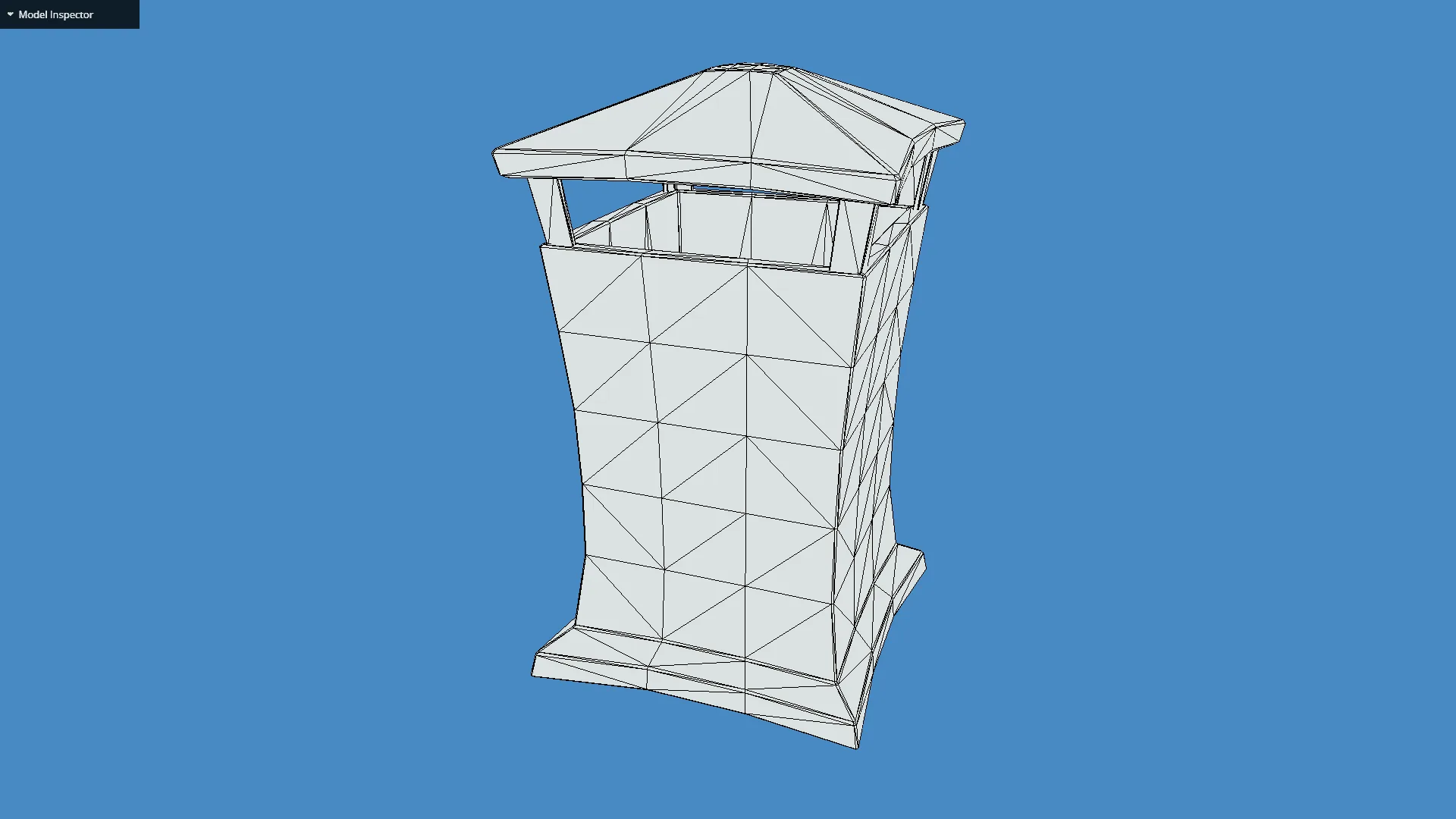 Stylized London UK Rubbish Bin