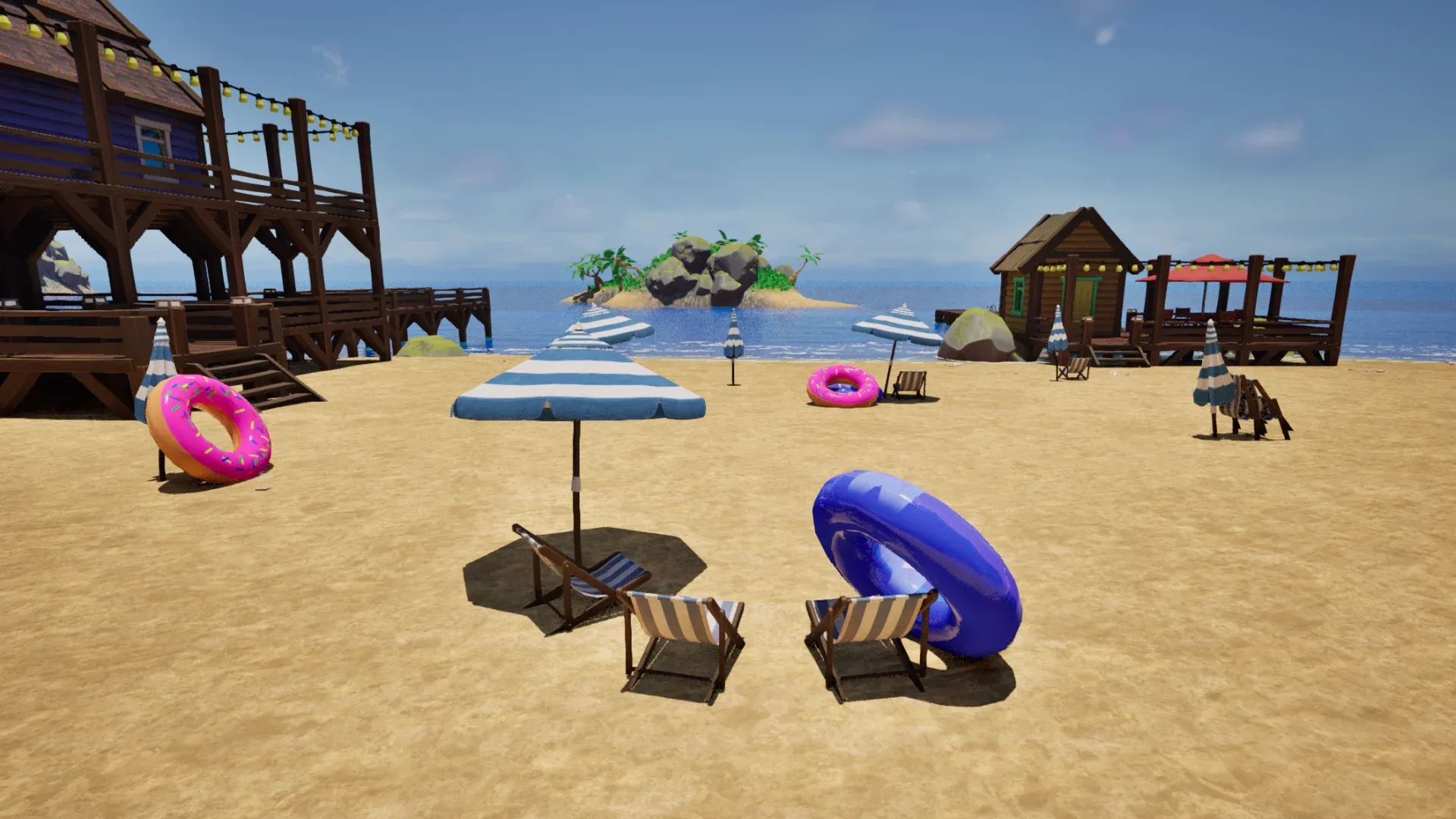 Stylized Beach Environment Pack