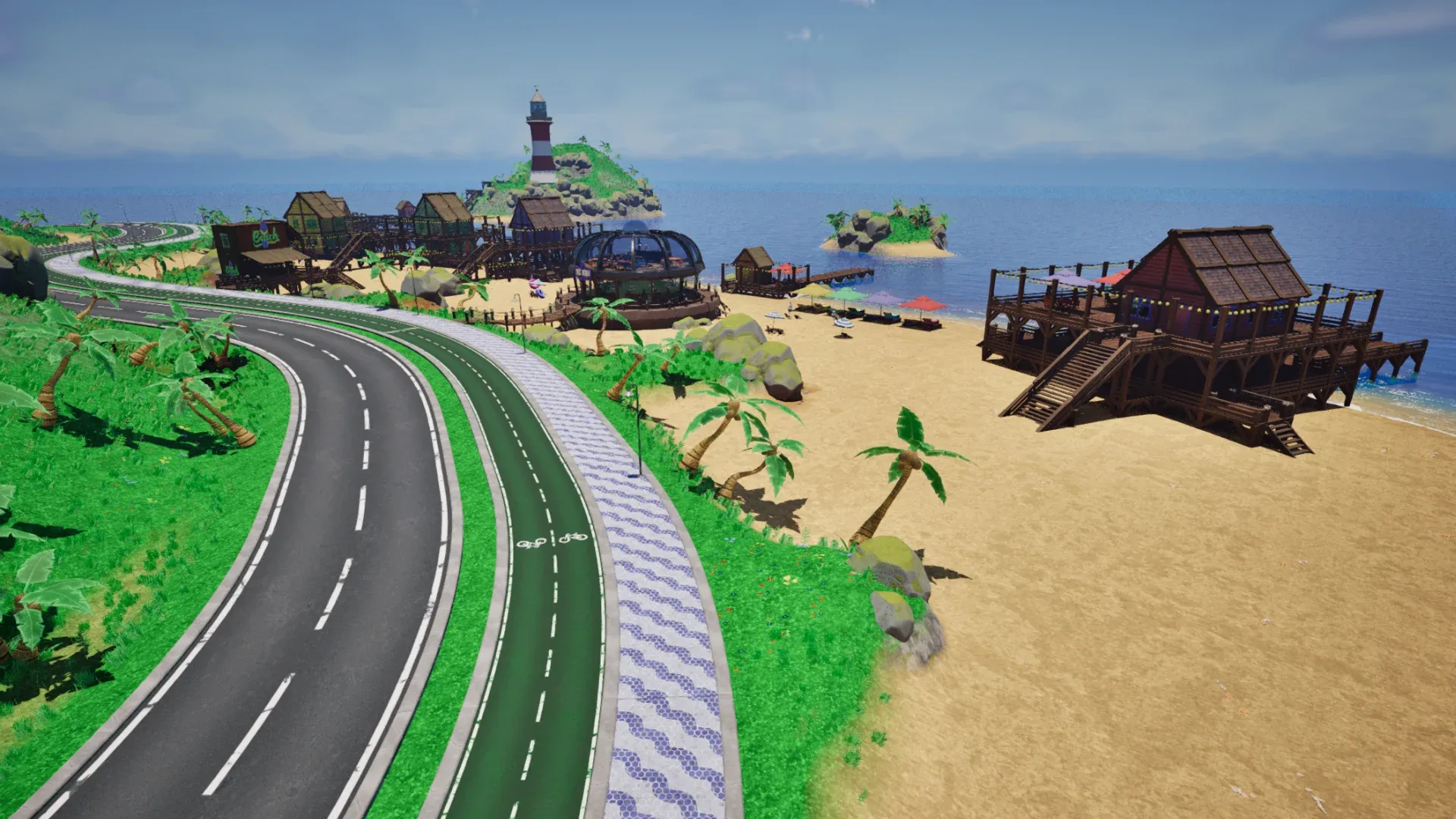 Stylized Beach Environment Pack