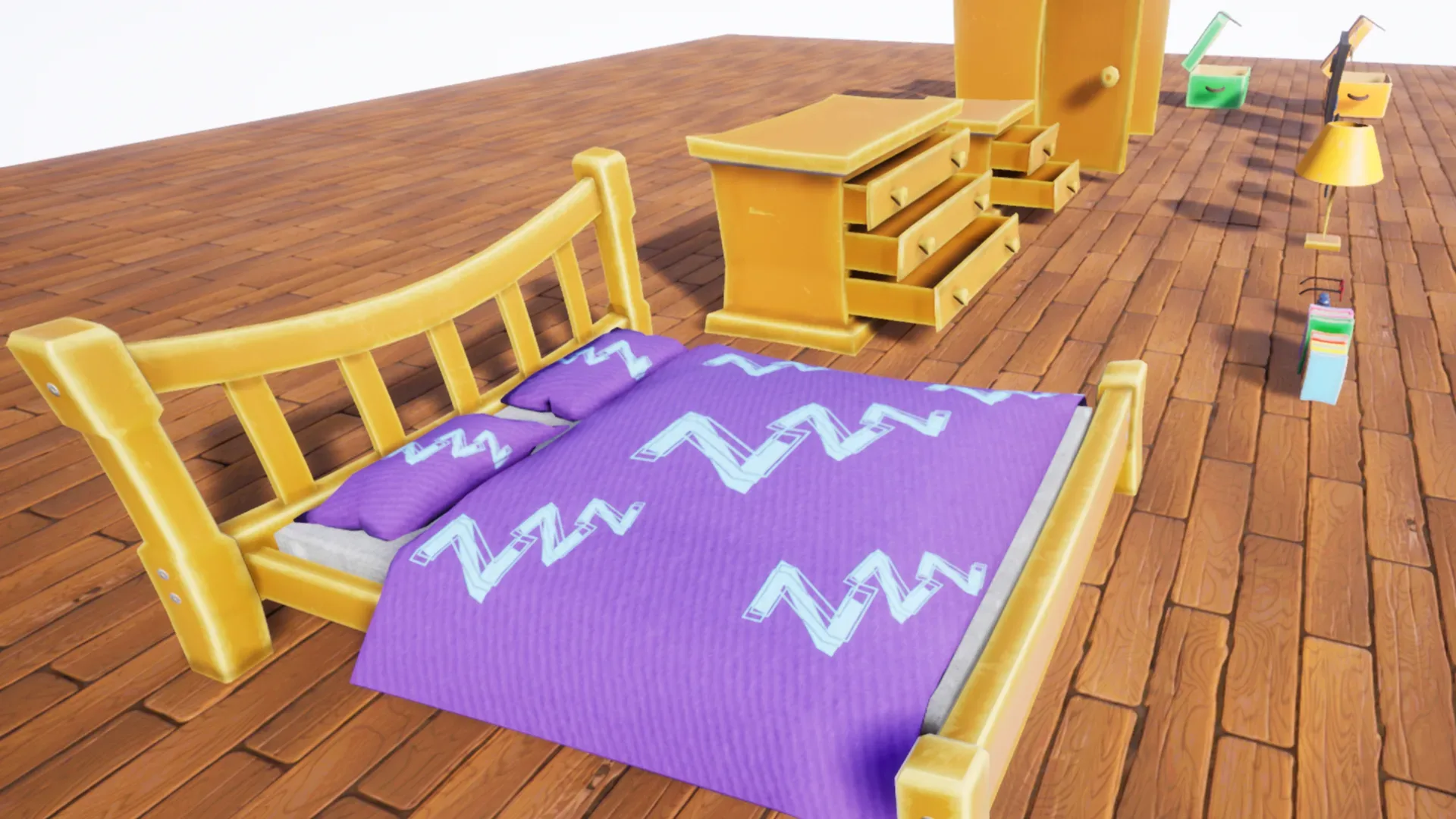 Stylized Bedroom Furniture