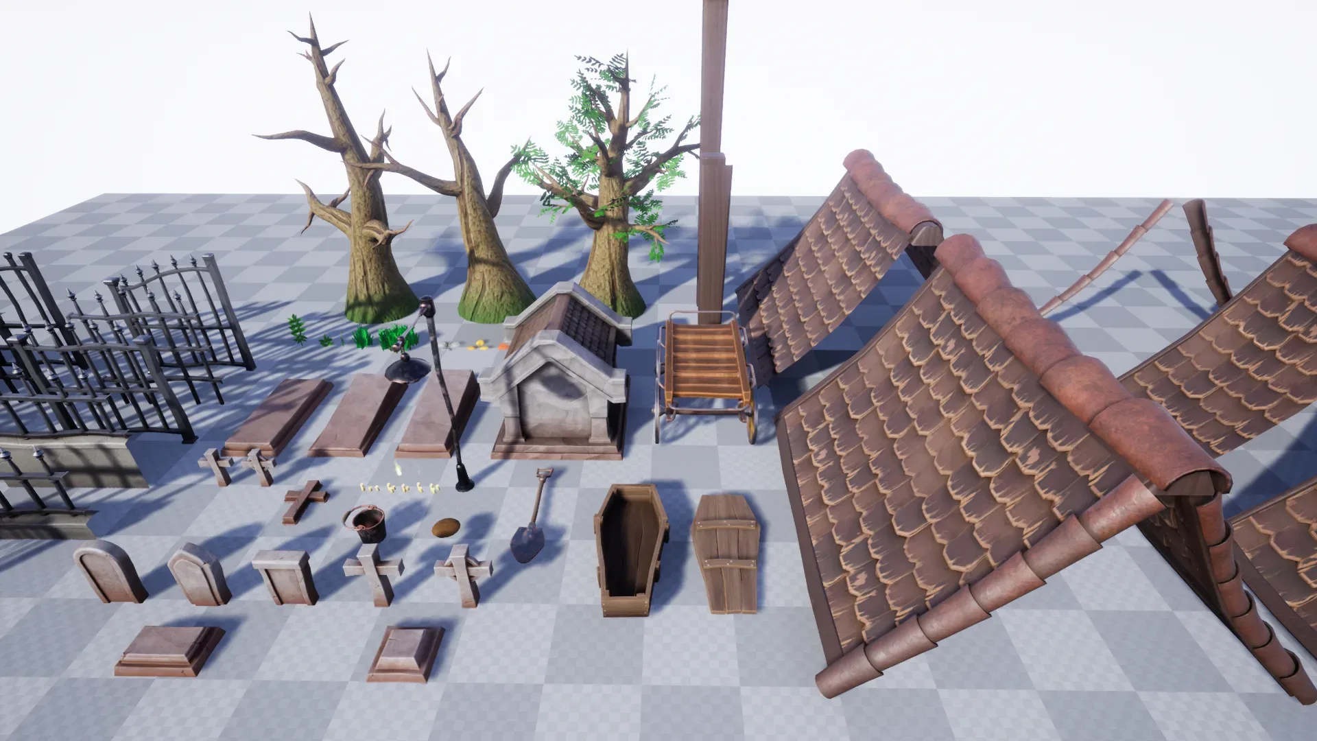 Stylized Graveyard Pack