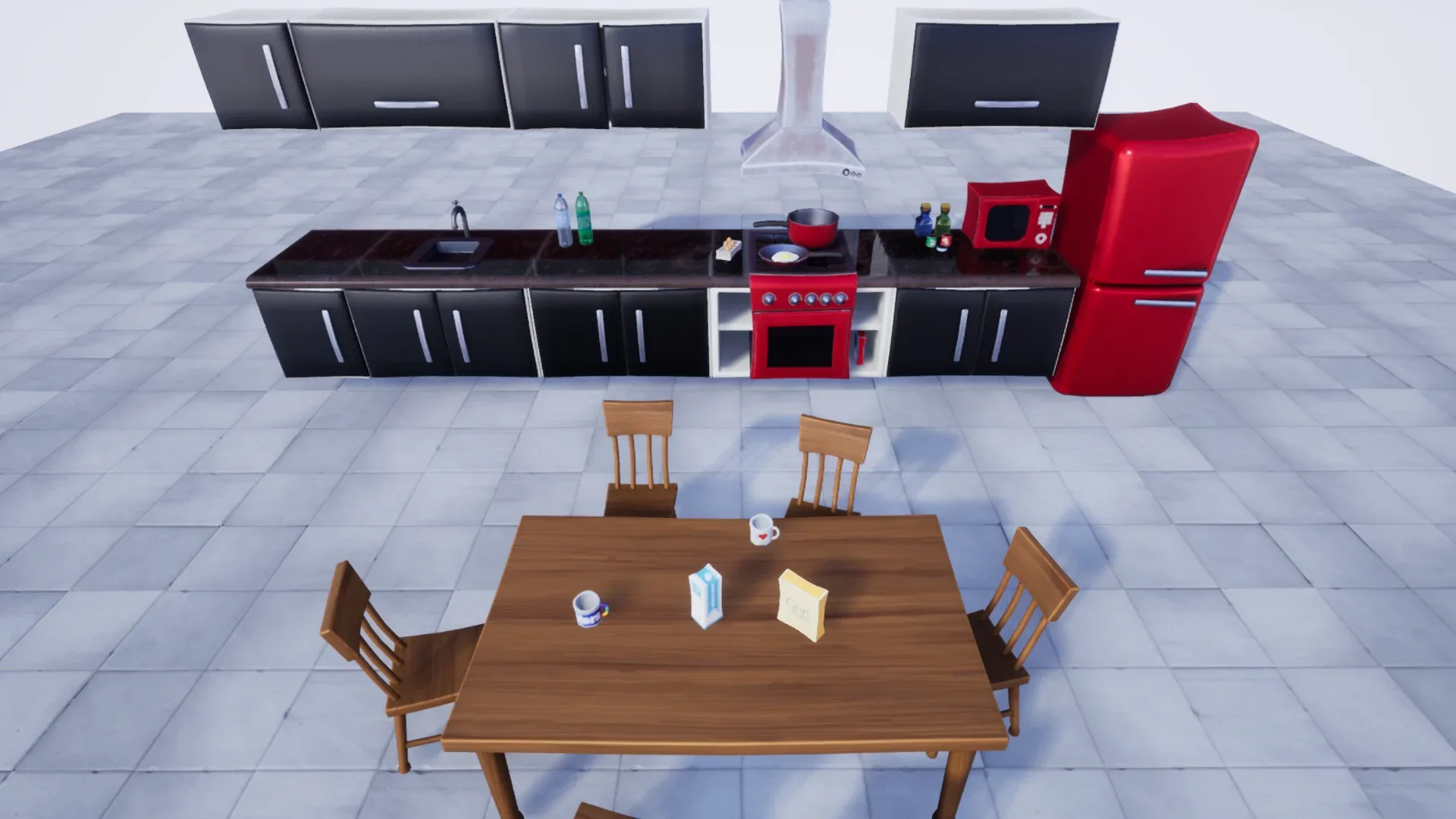 Stylized Kitchen Furniture