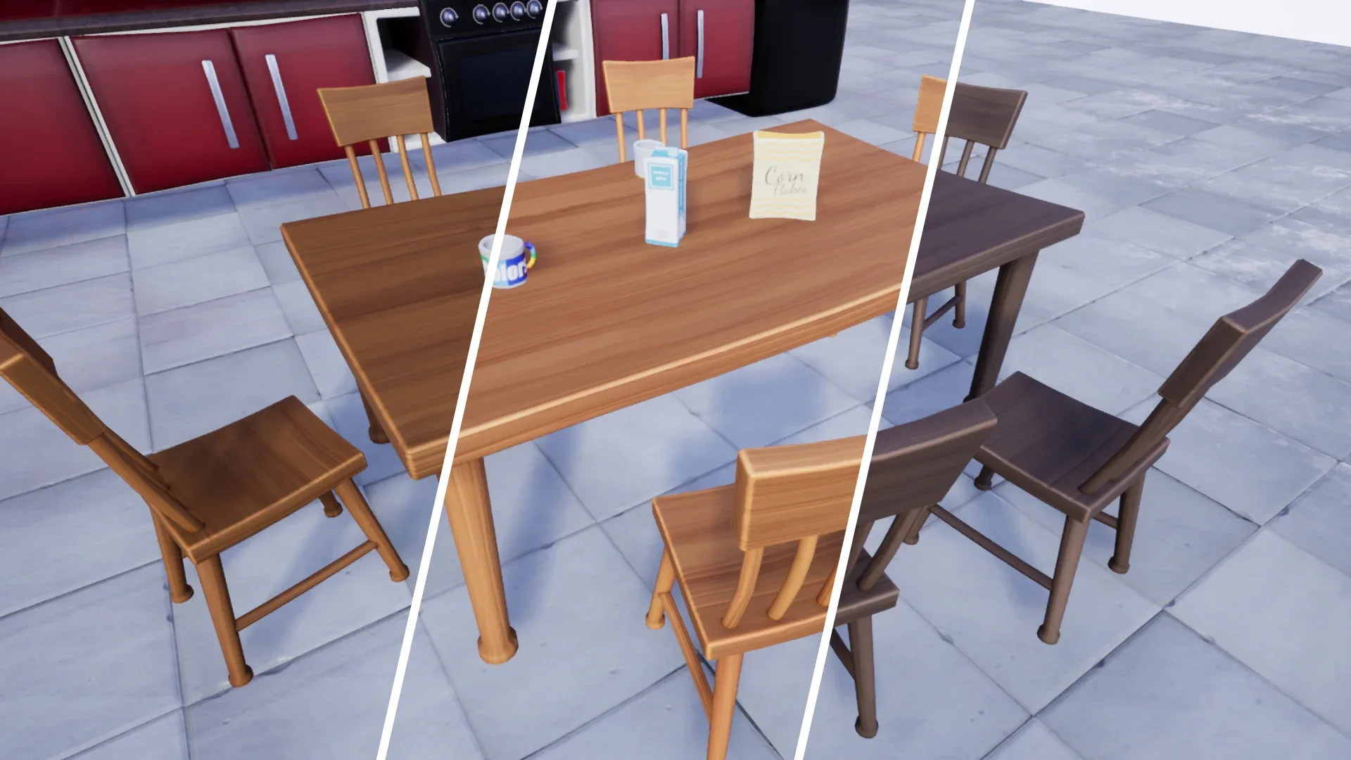 Stylized Kitchen Furniture