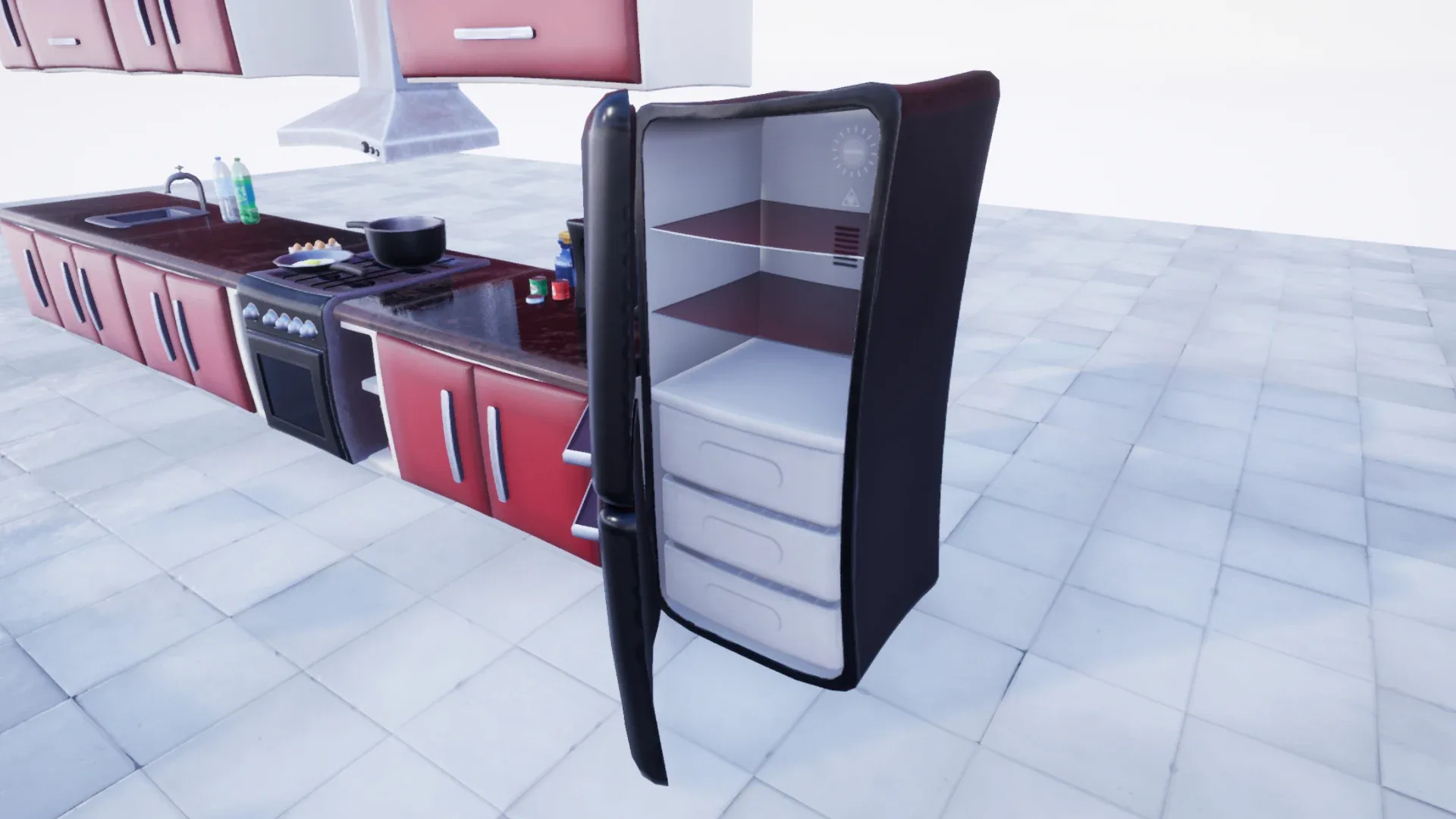 Stylized Kitchen Furniture