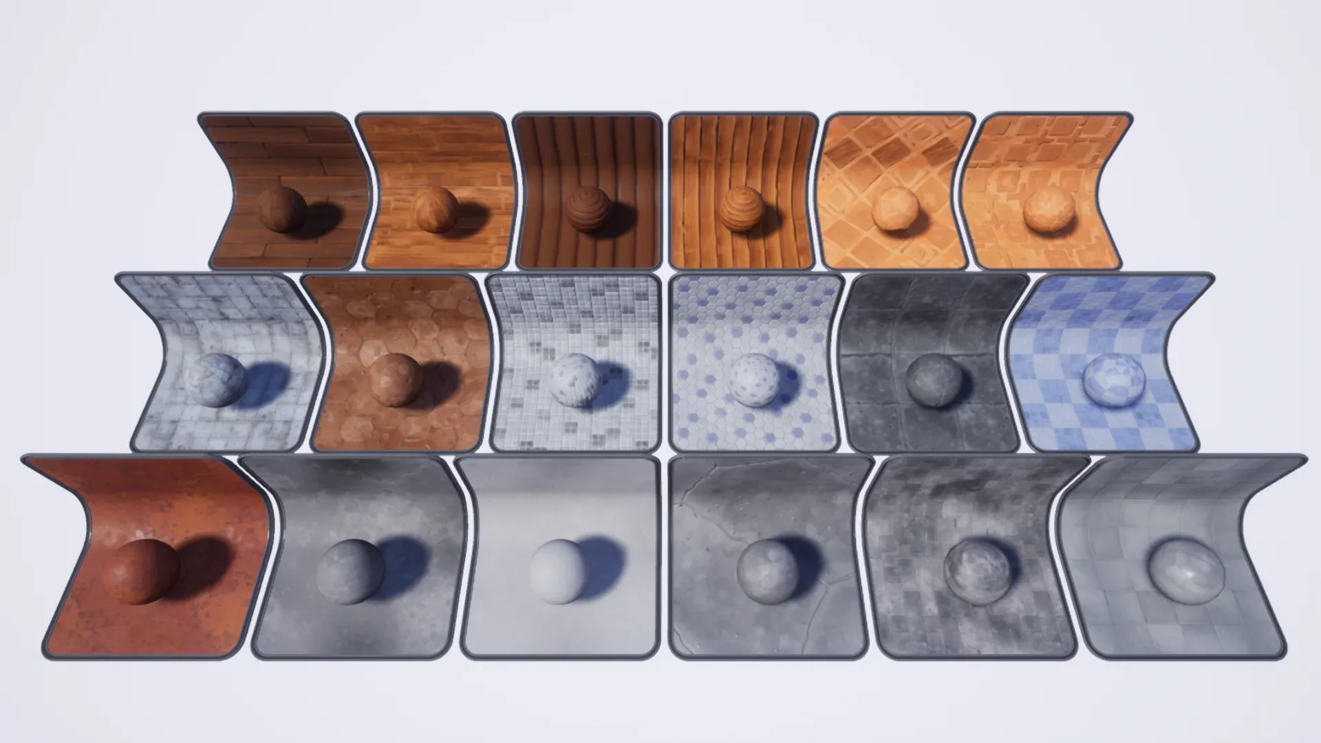 Stylized Materials Pack 01