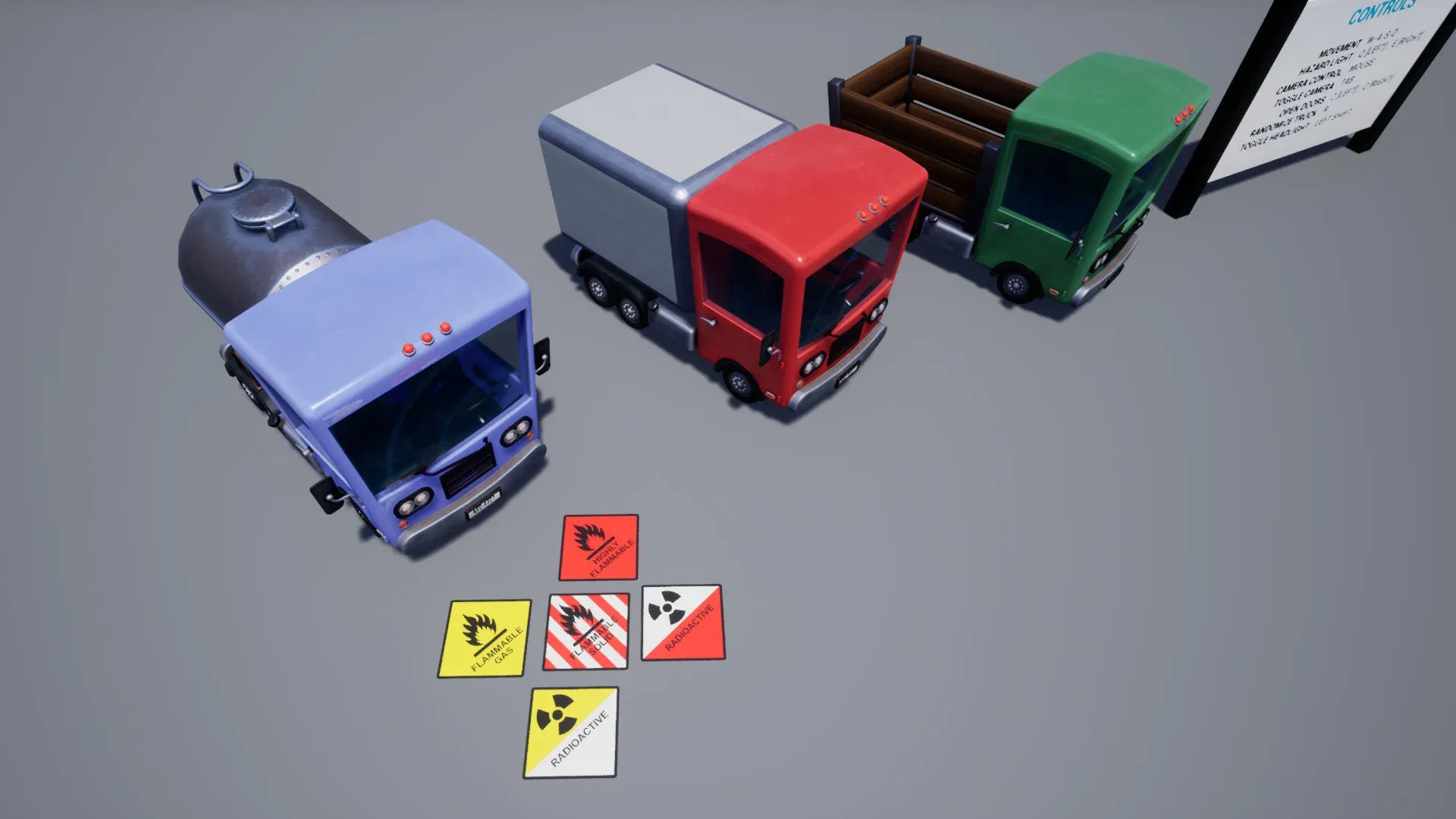 Stylized Truck Pack (Drivable Truck)