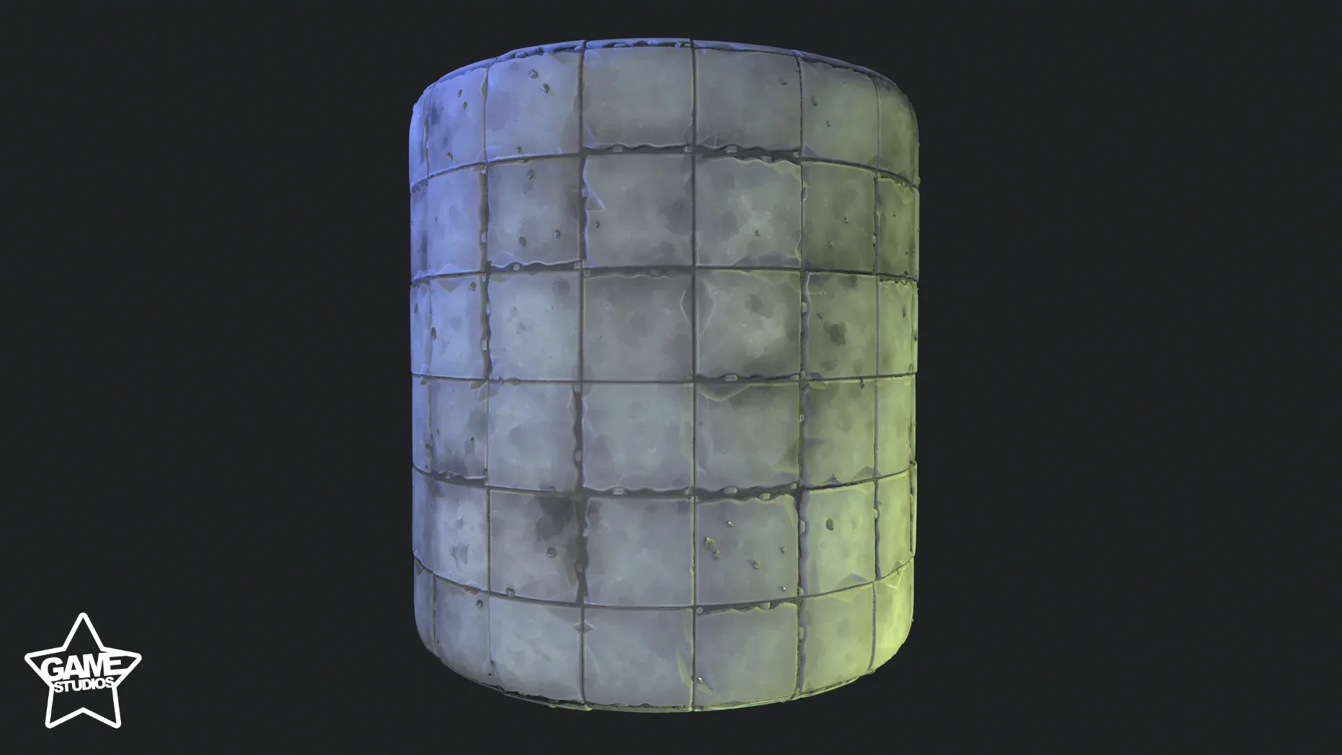 Stylized Floor Tiles Material 03 - Substance 3D Designer