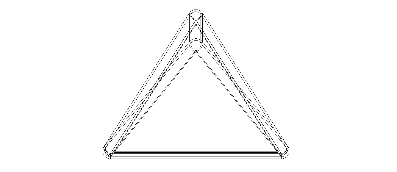 Wireframe Tetrahedron