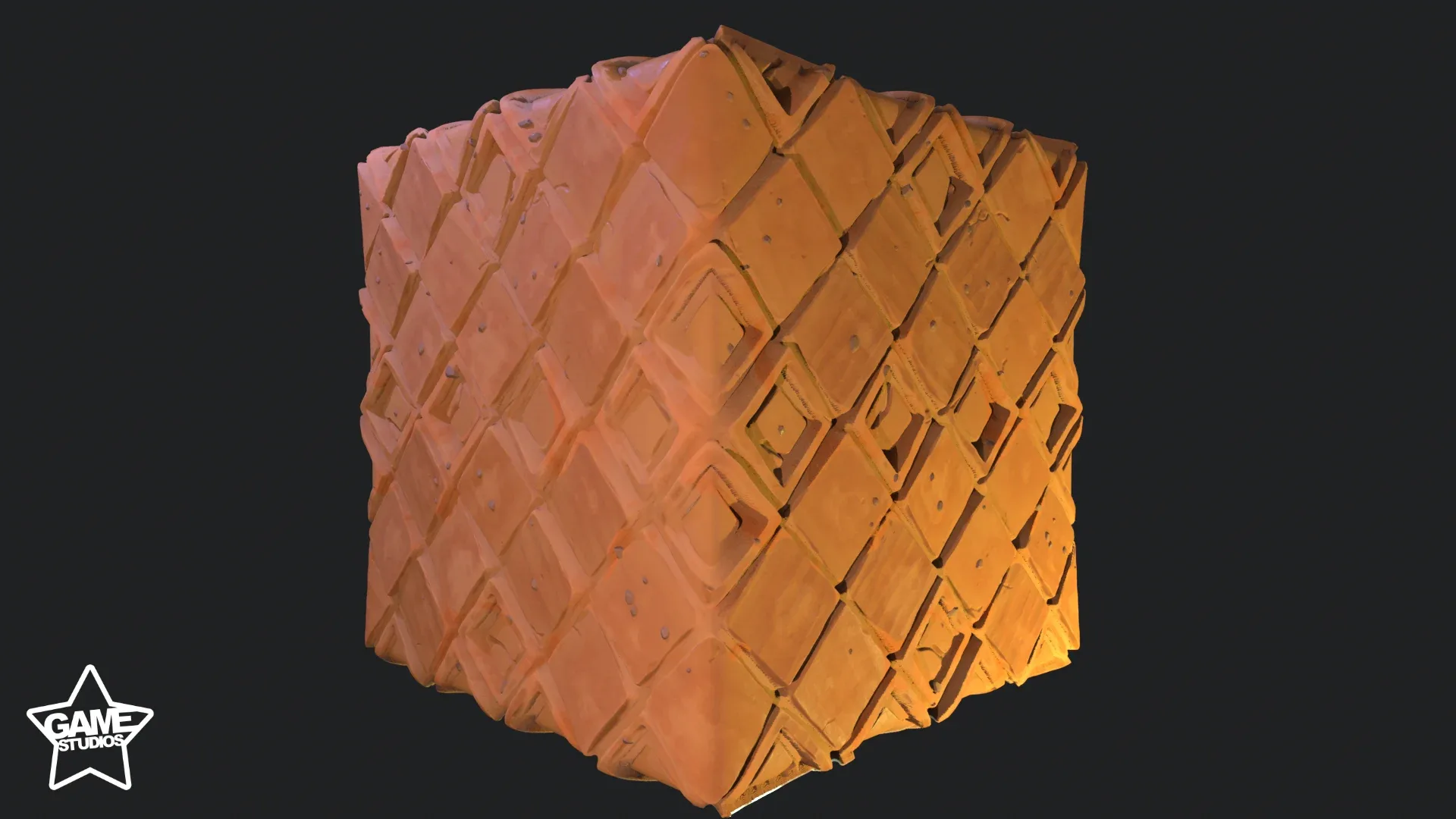 Stylized Desert Tiles Material 01 - Substance 3D Designer