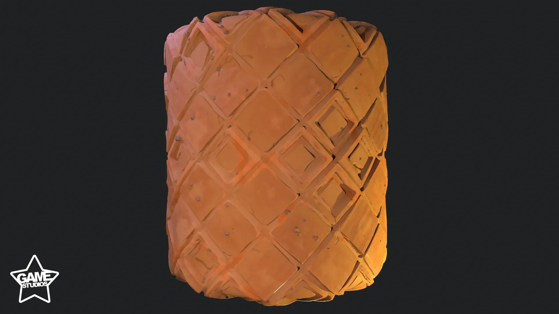 Stylized Desert Tiles Material 01 - Substance 3D Designer