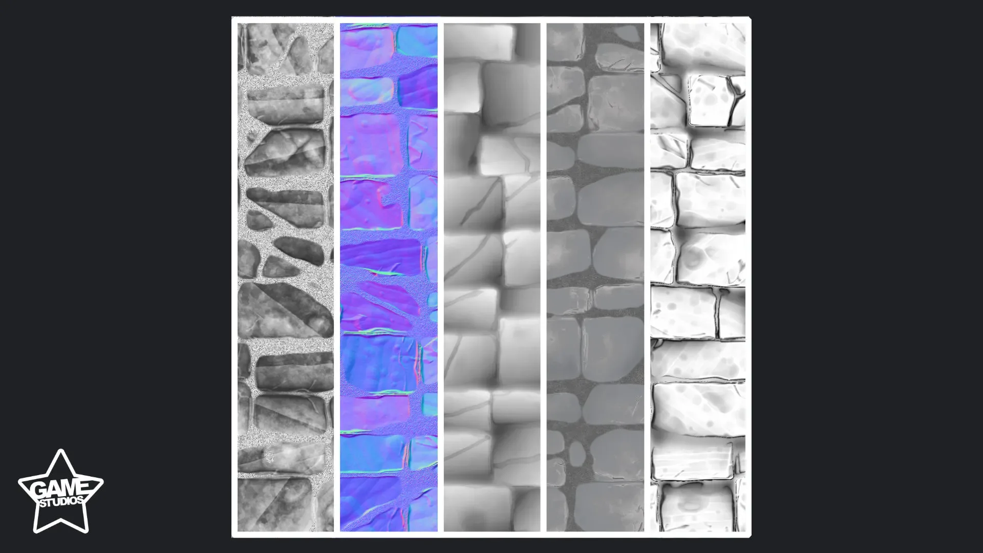 Stylized Brick Wall Material 05 - Substance 3D Designer