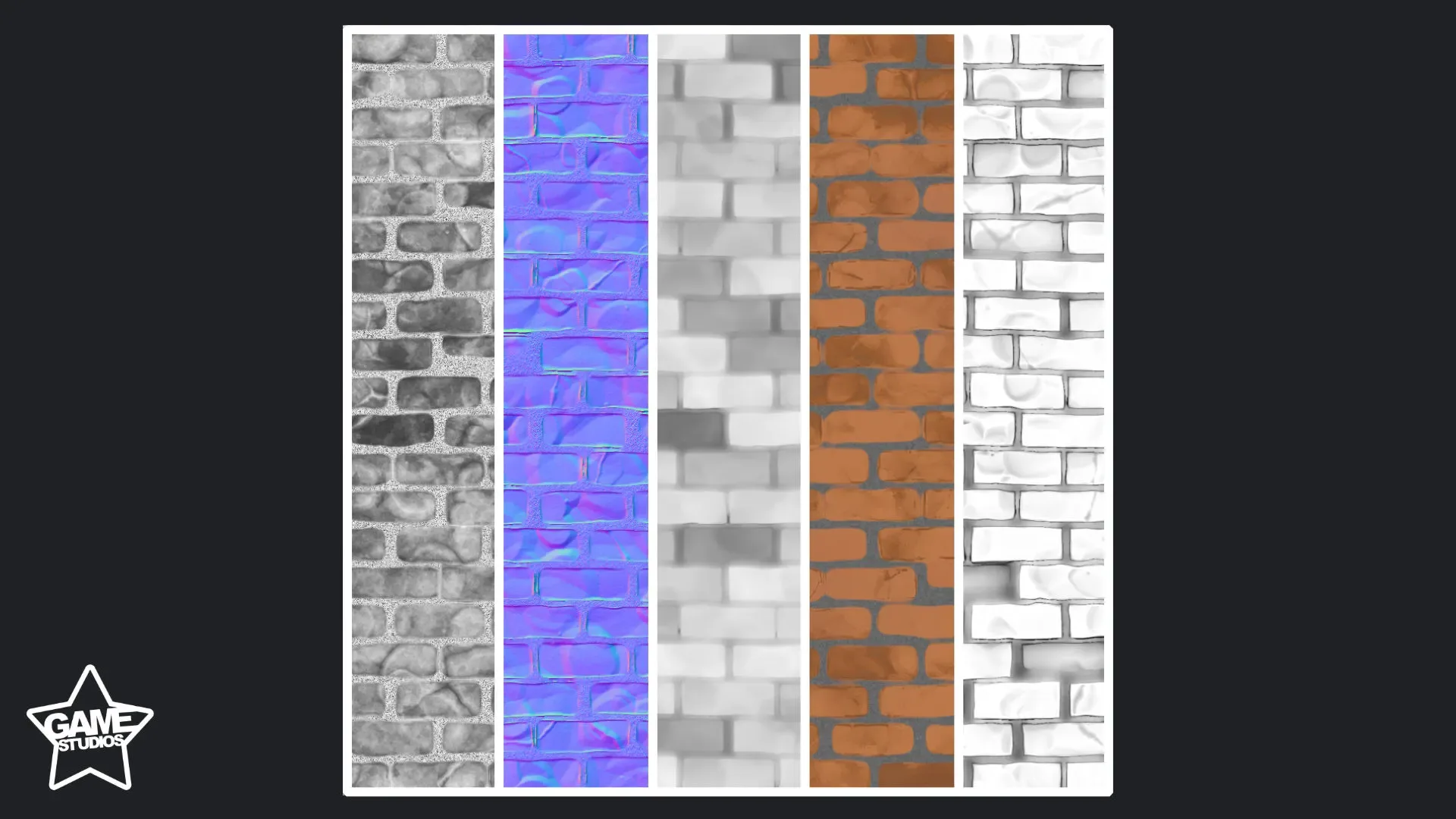 Stylized Brick Wall Material 02 - Substance 3D Designer