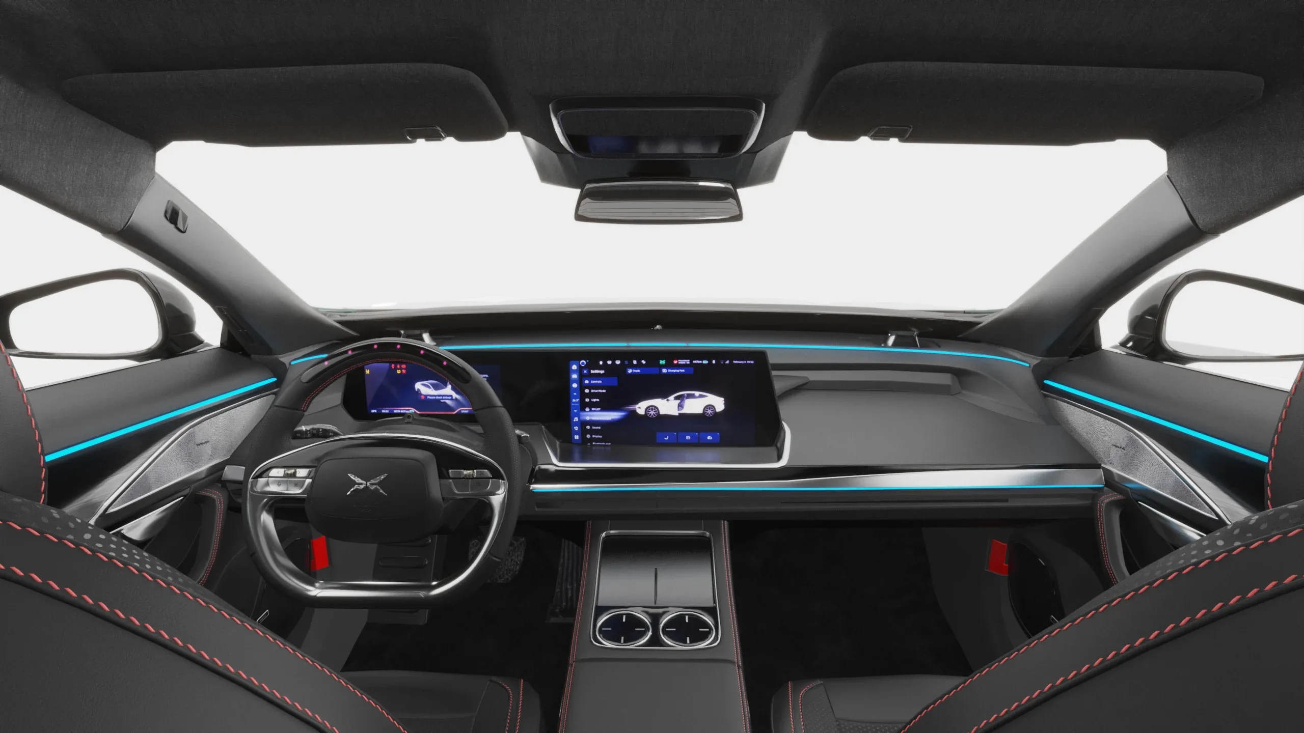2024 Xpeng P7 With Interior