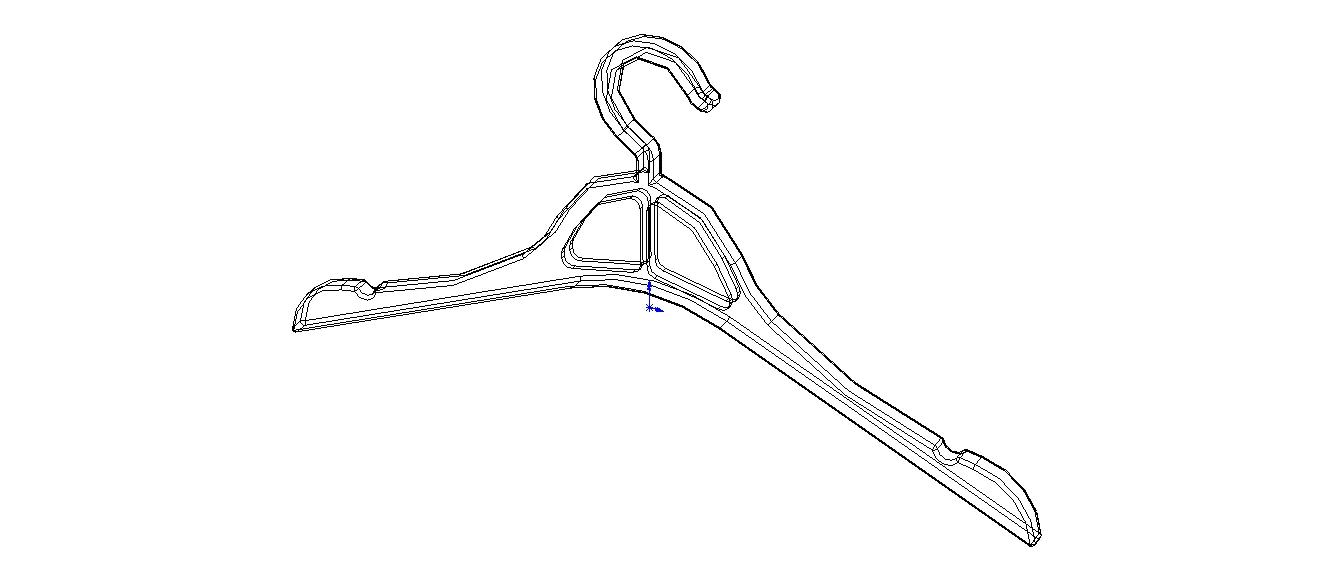 Plastic Clothes Hanger