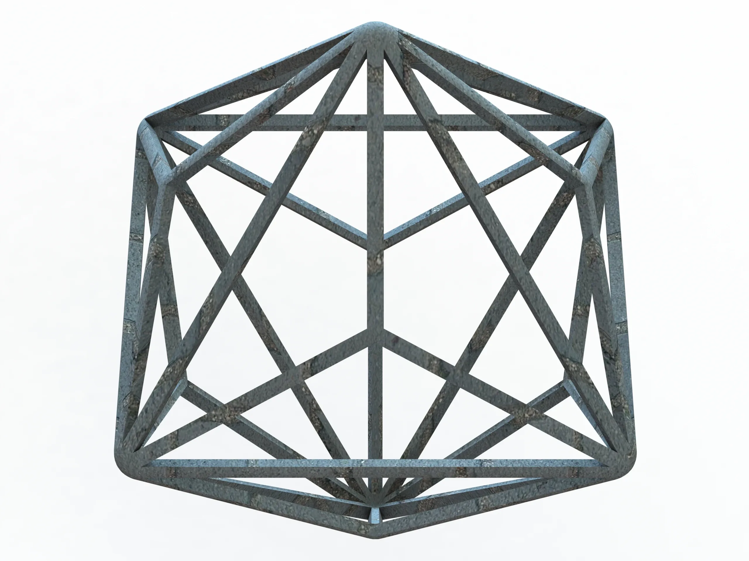 Wireframe Shape Triakis Octahedron