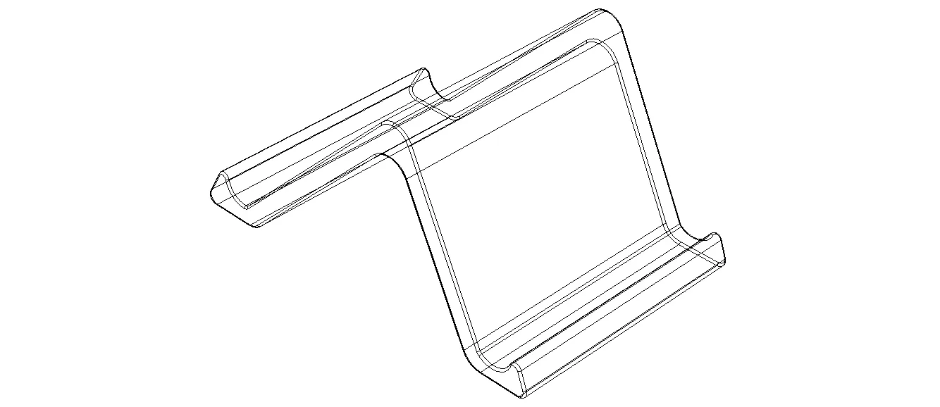 Plastic Stand Holder for Tablets