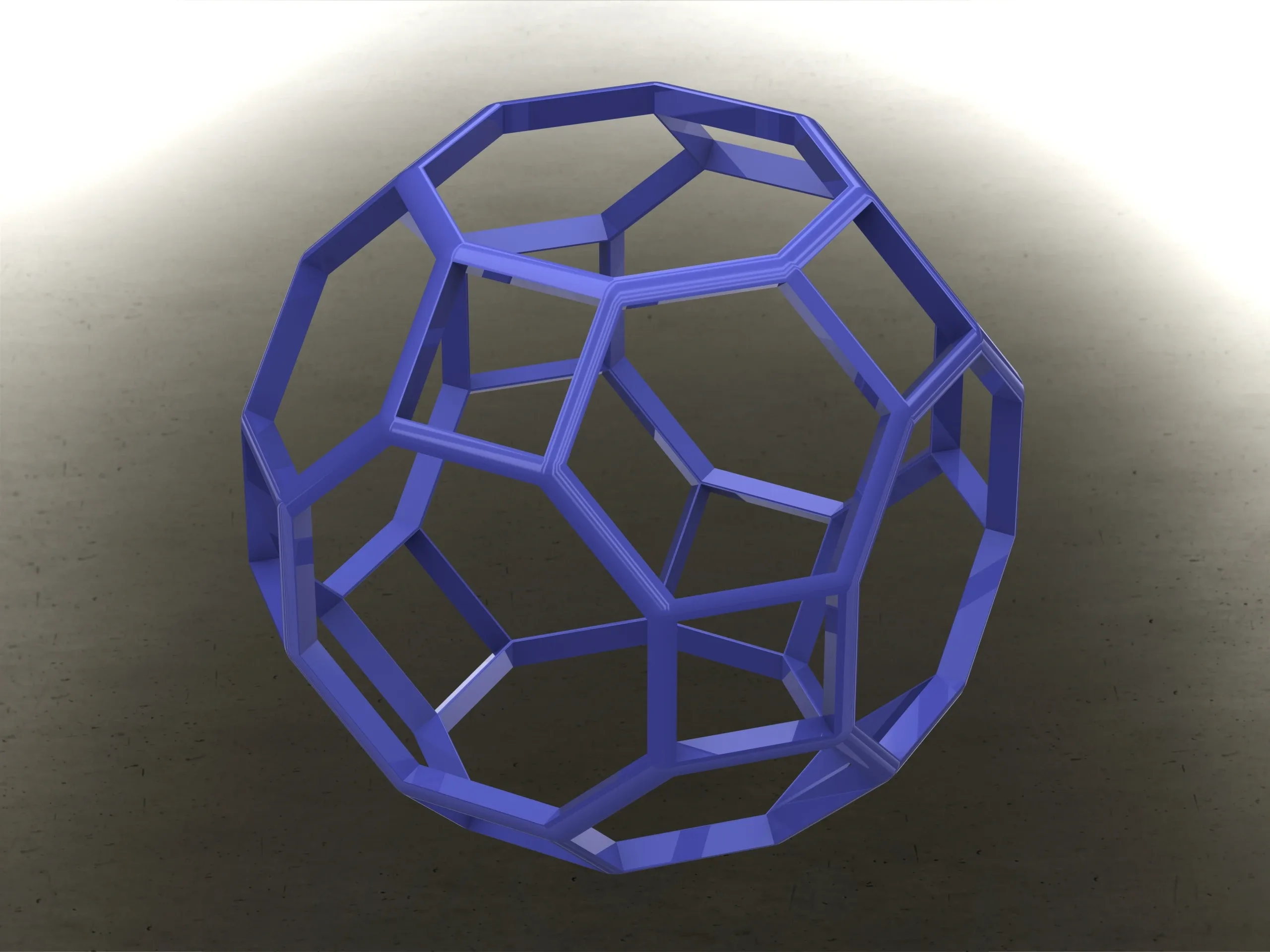 Wireframe Shape Truncated Cuboctahedron