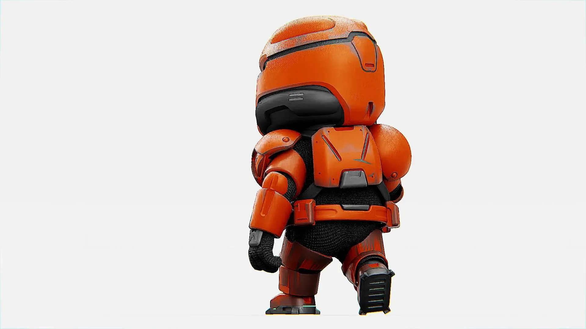 Toon Trooper X-200 Auto-Rig Pro Rigged For Mixamo, Unreal Engine -Unity
