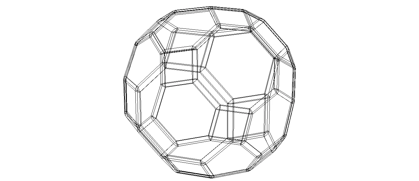 Wireframe Great Rhombicuboctahedron