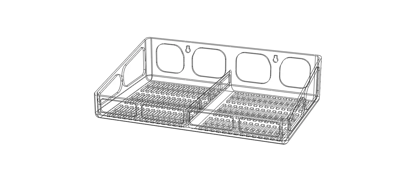 Wall Mounted Multi Purpose Shelf