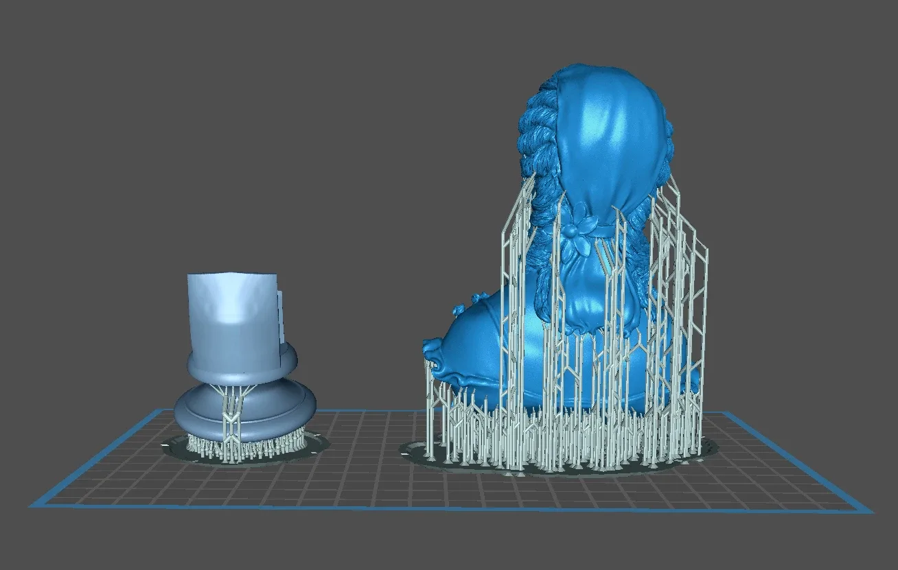 Beatrice Portinari 3D printable STL files in 135mm scale