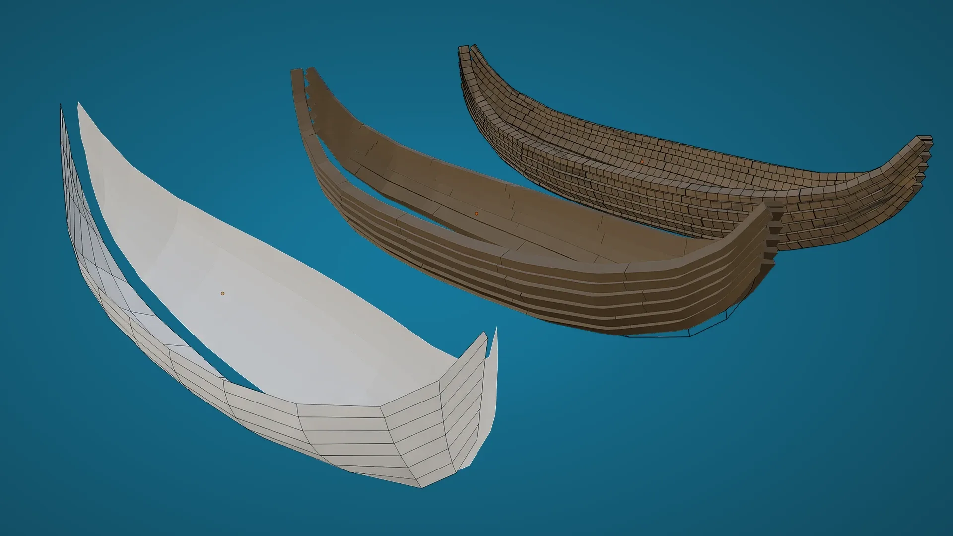 Blender 4 Mesh to Wooden Planks Geometry Node