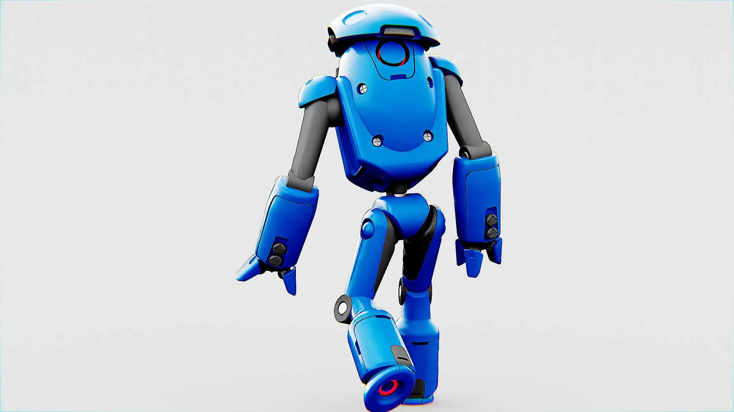 Utility Bot Sophie Auto-Rig Pro Rigged For Mixamo, Unreal Engine Unity