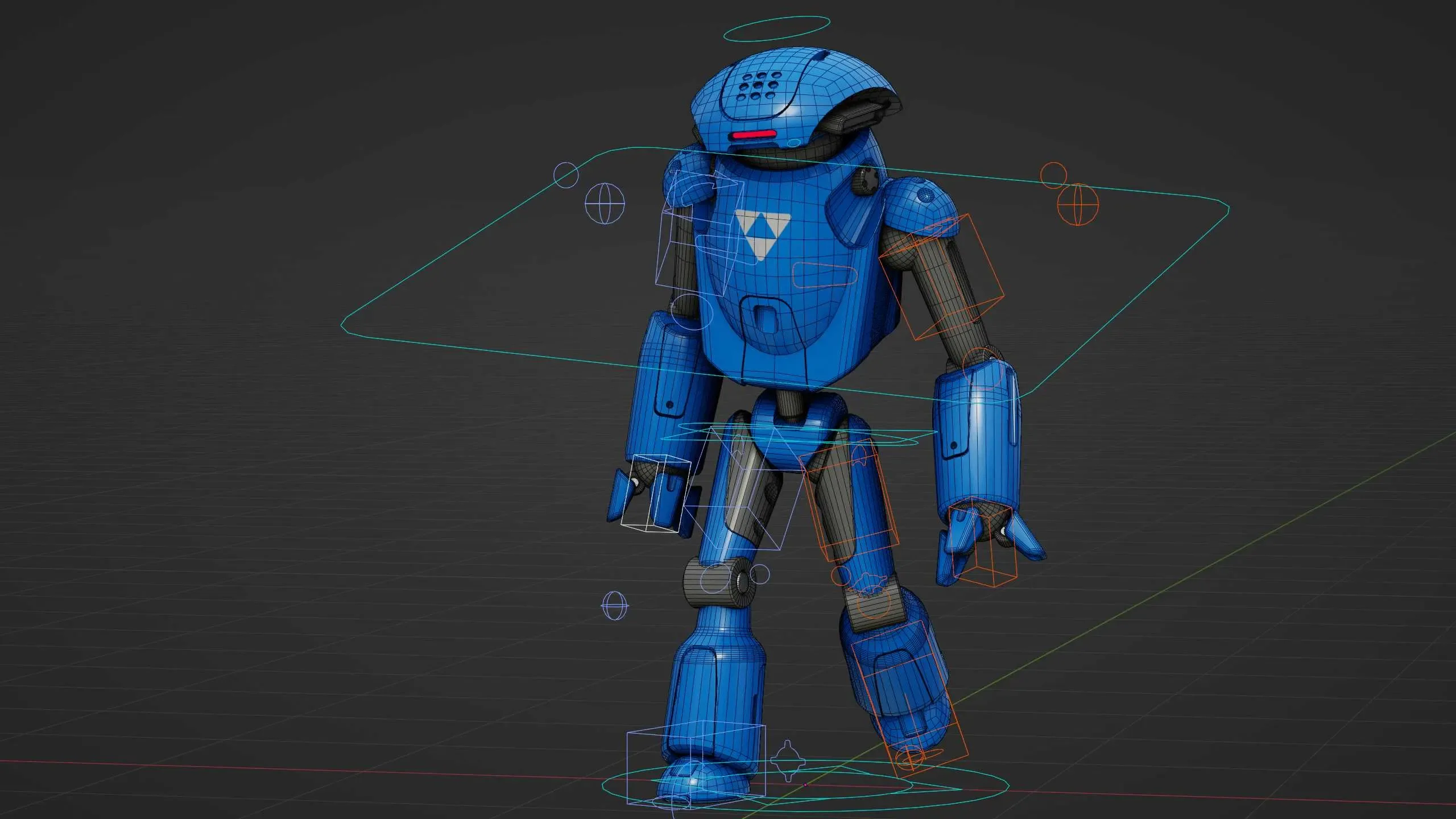 Utility Bot Sophie Auto-Rig Pro Rigged For Mixamo, Unreal Engine Unity