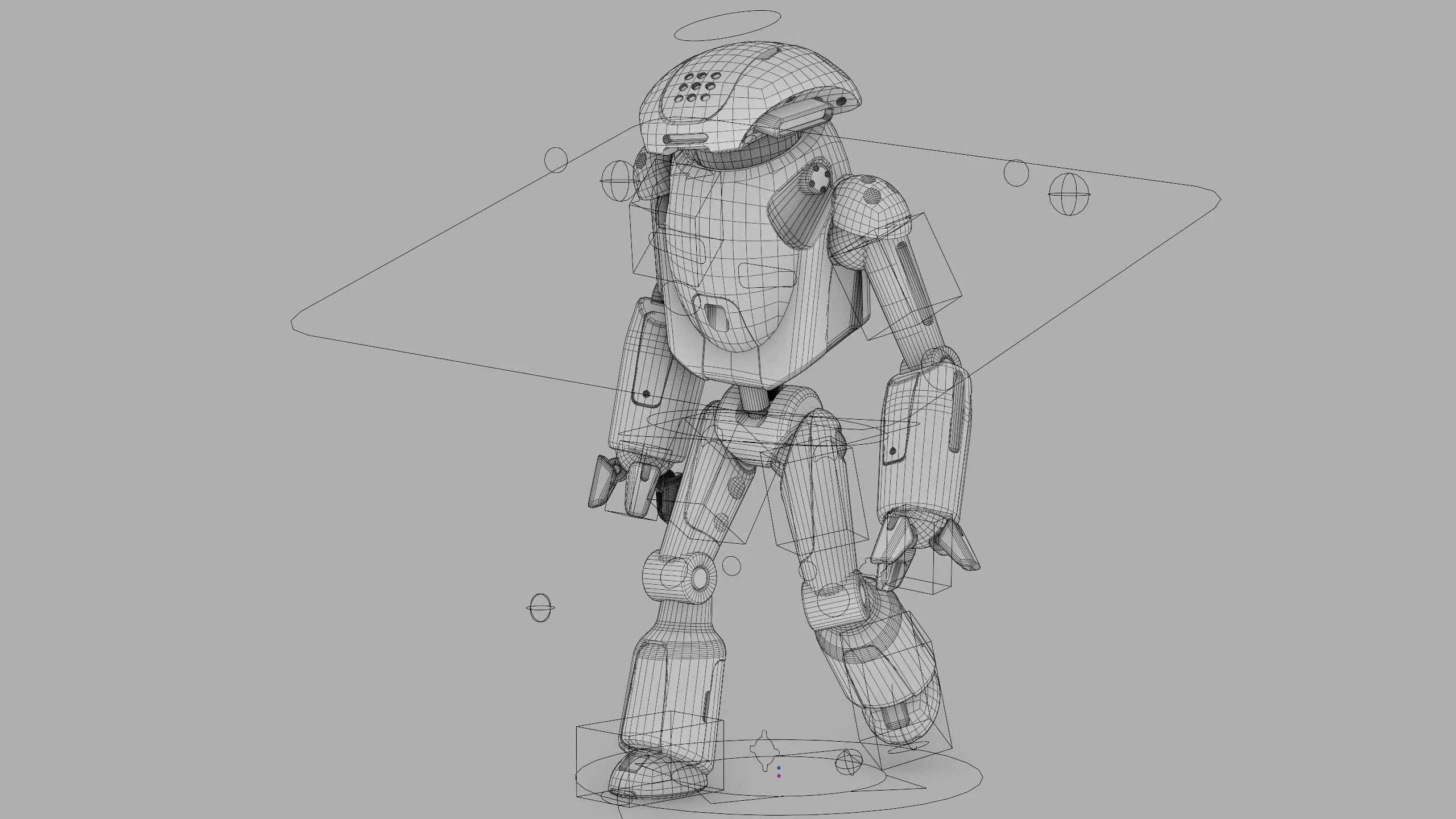 Utility Bot Sophie Auto-Rig Pro Rigged For Mixamo, Unreal Engine Unity