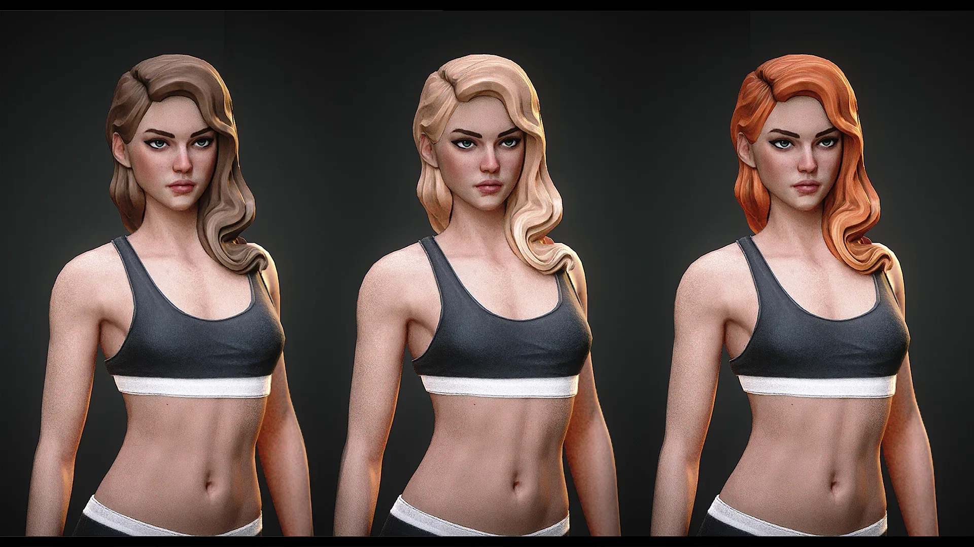 Stylized Female Basemesh