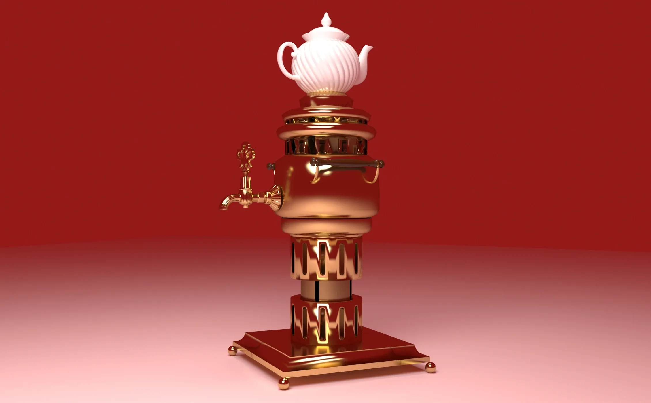 Brass Samovar