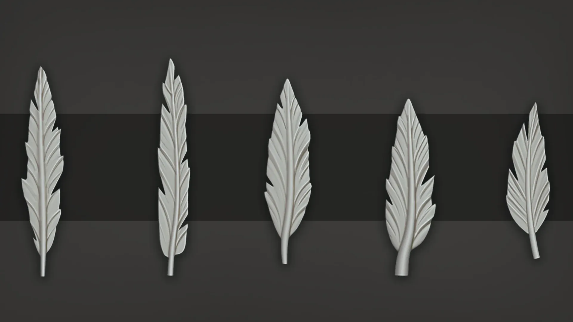 Stylized Feather IMM brushes