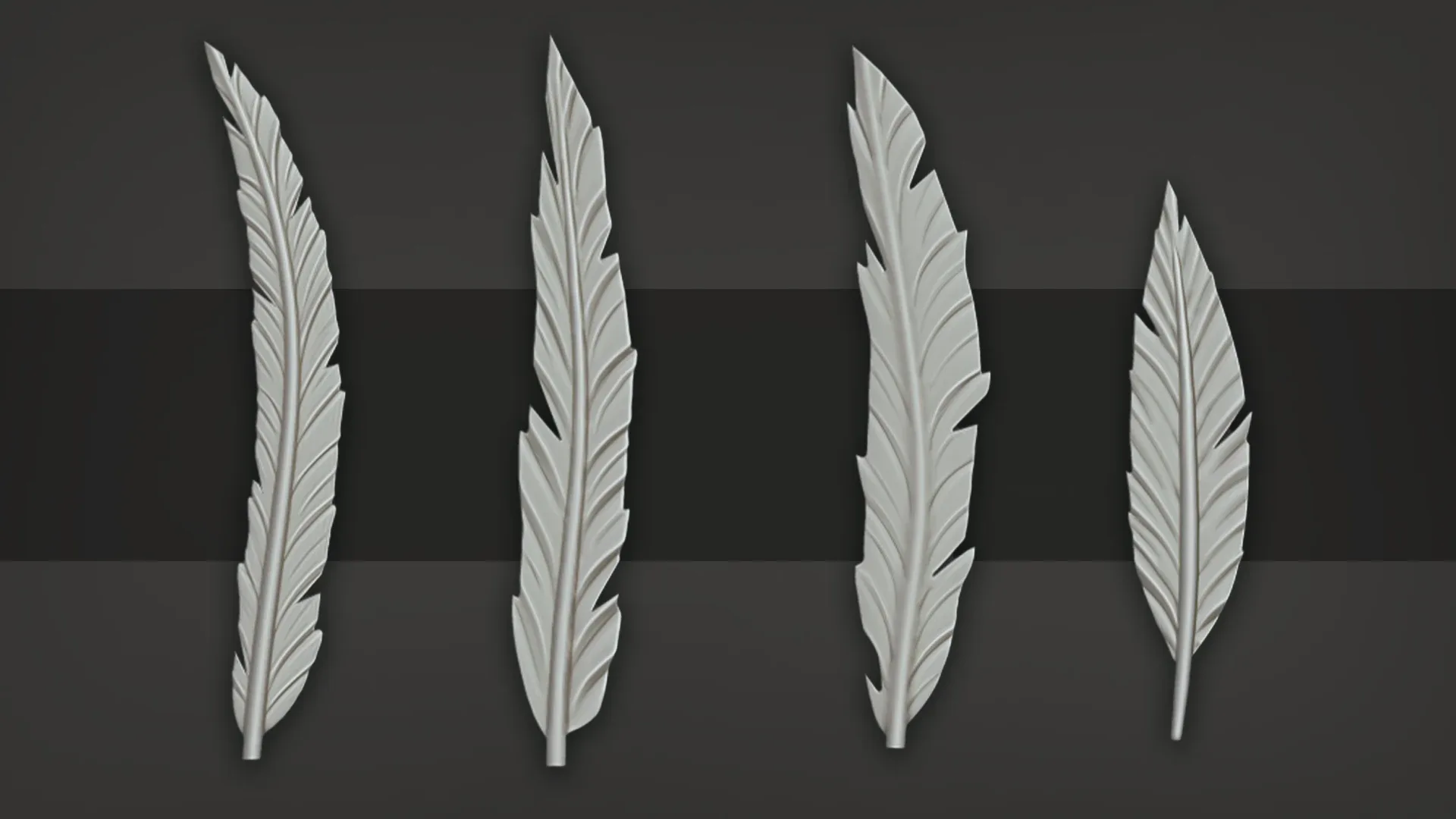 Stylized Feather IMM brushes