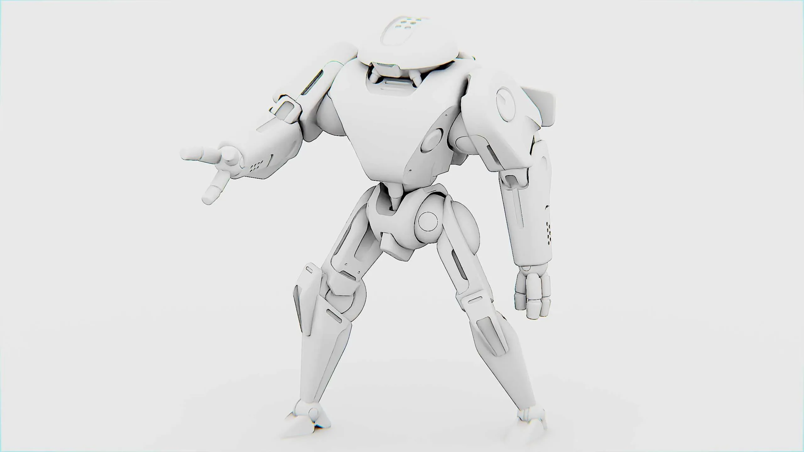 Android Ikarous Auto-Rig Pro Rigged For Mixamo, Unreal Engine, Unity