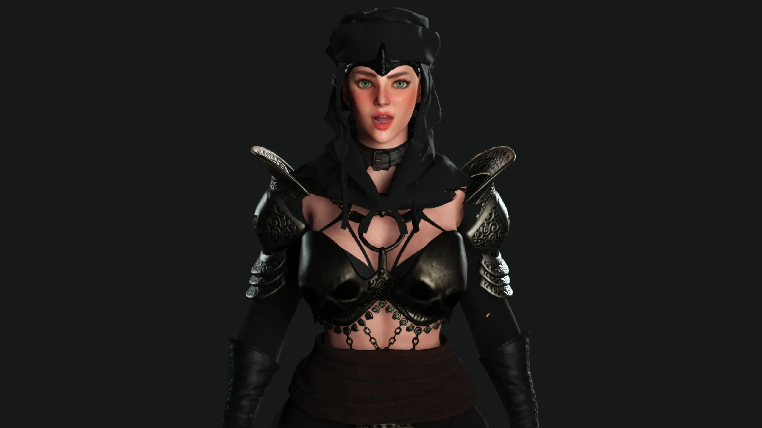 AAA 3D FANTASY CHARACTER - BEAUTIFUL ASSASSIN WARRIOR