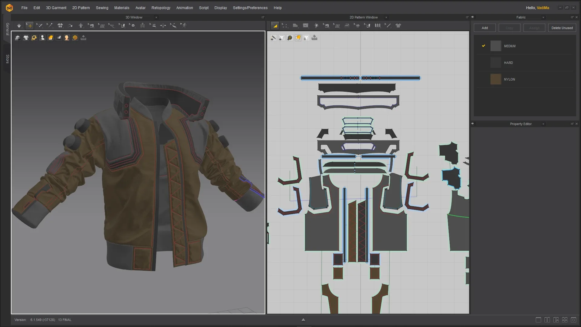 Cyberpunk Jacket V - Tutorial (Full Pipeline) + 3D Model