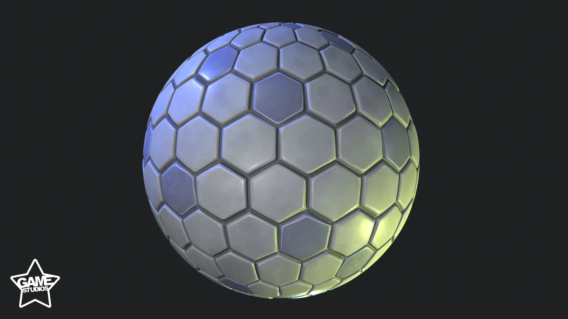 Stylized Floor Tiles Material 06 - Substance 3D Designer