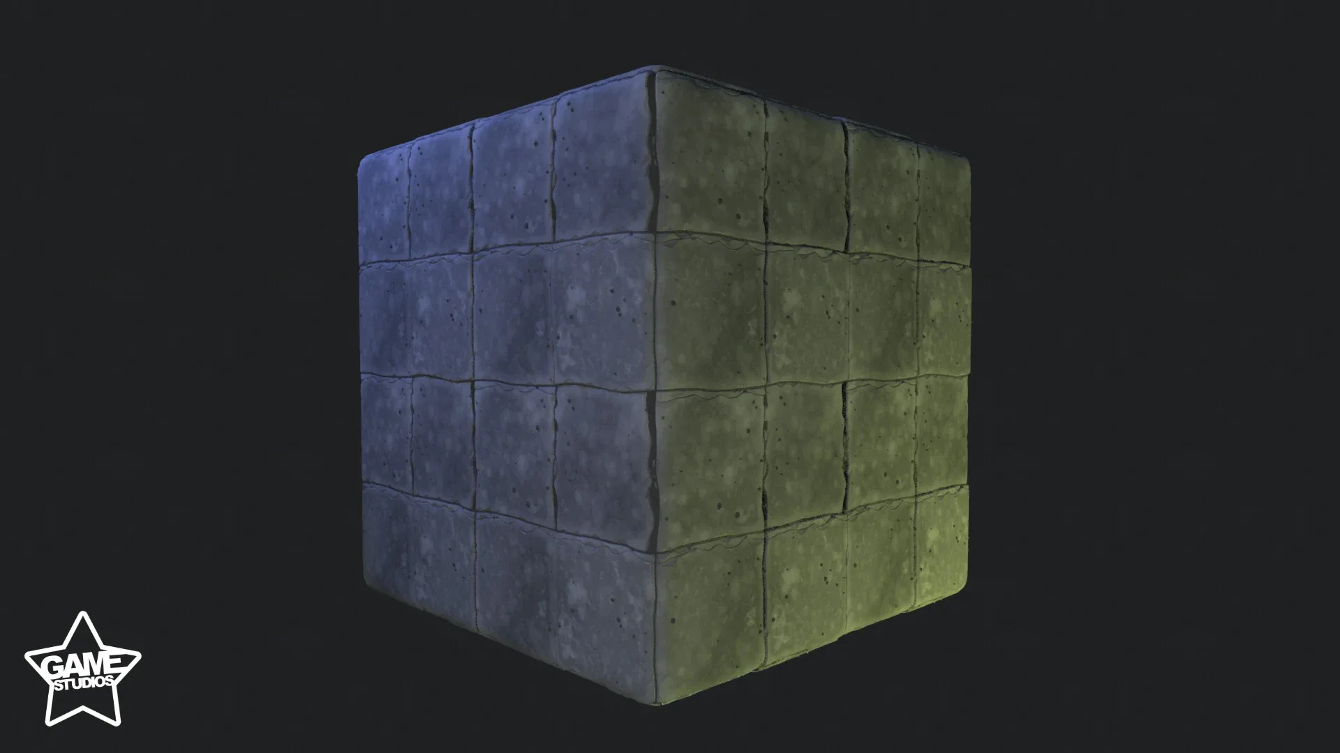 Stylized Floor Tiles Material 07 - Substance 3D Designer