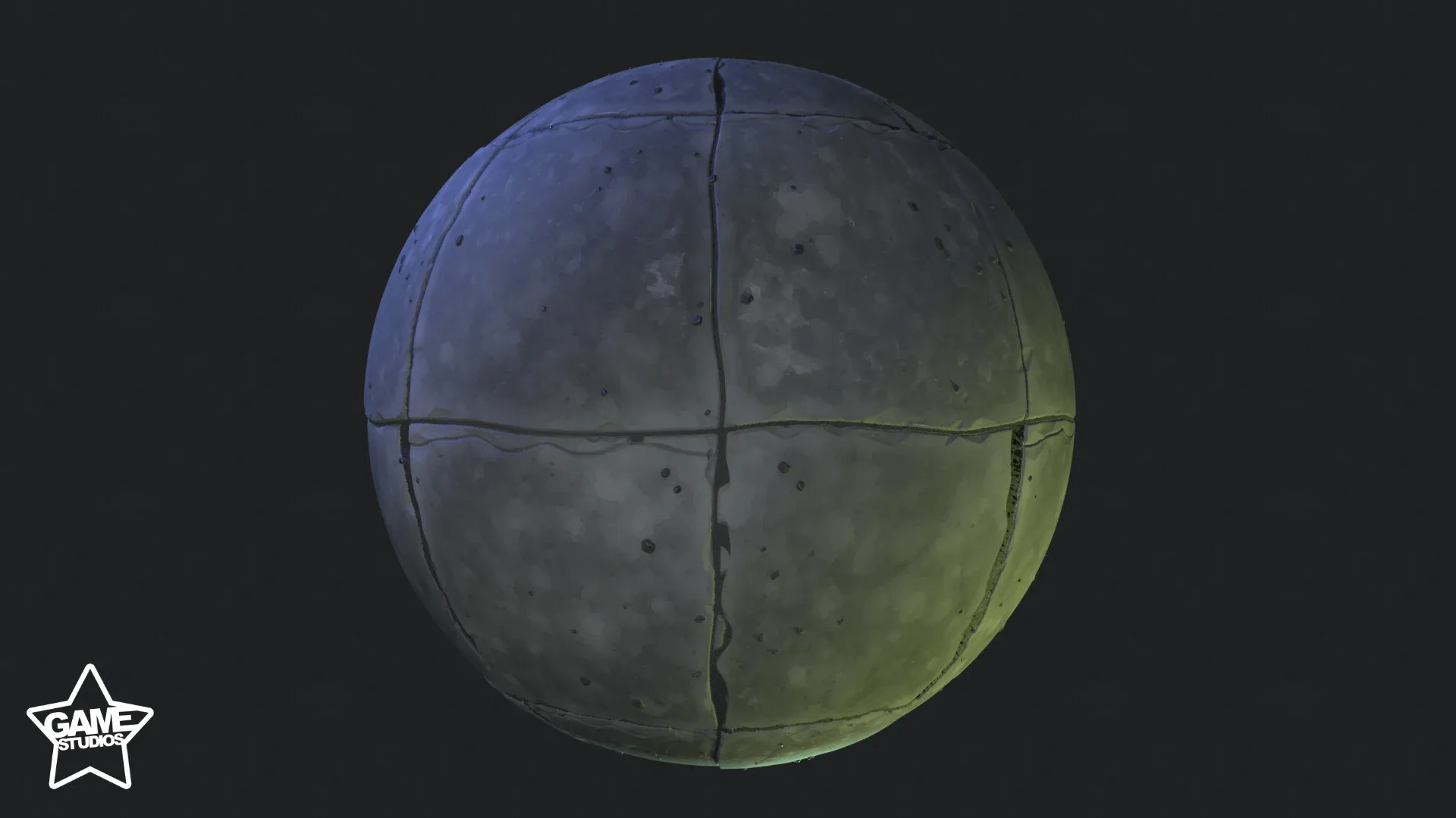 Stylized Floor Tiles Material 07 - Substance 3D Designer