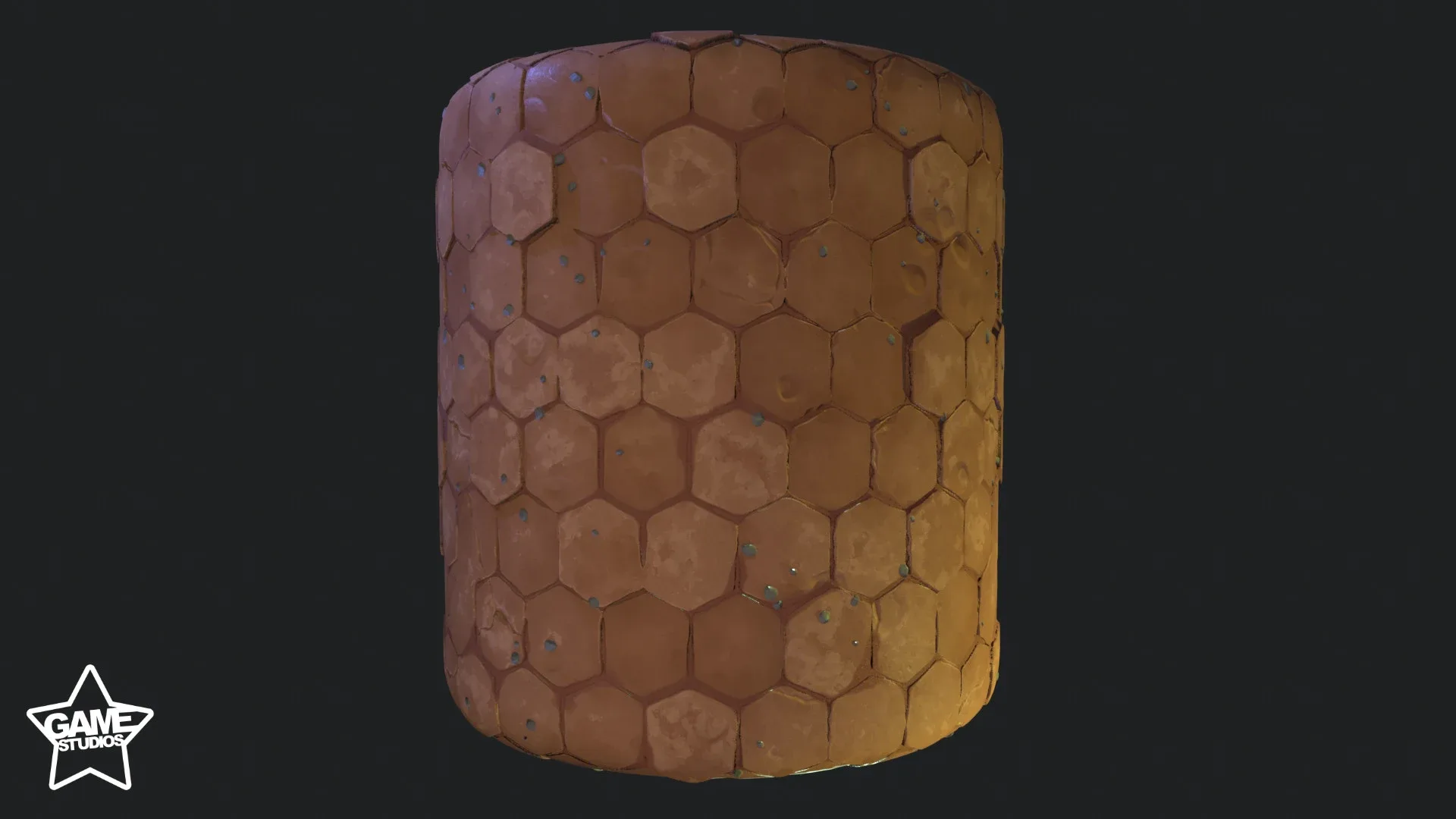 Stylized Floor Tiles Material 04 - Substance 3D Designer